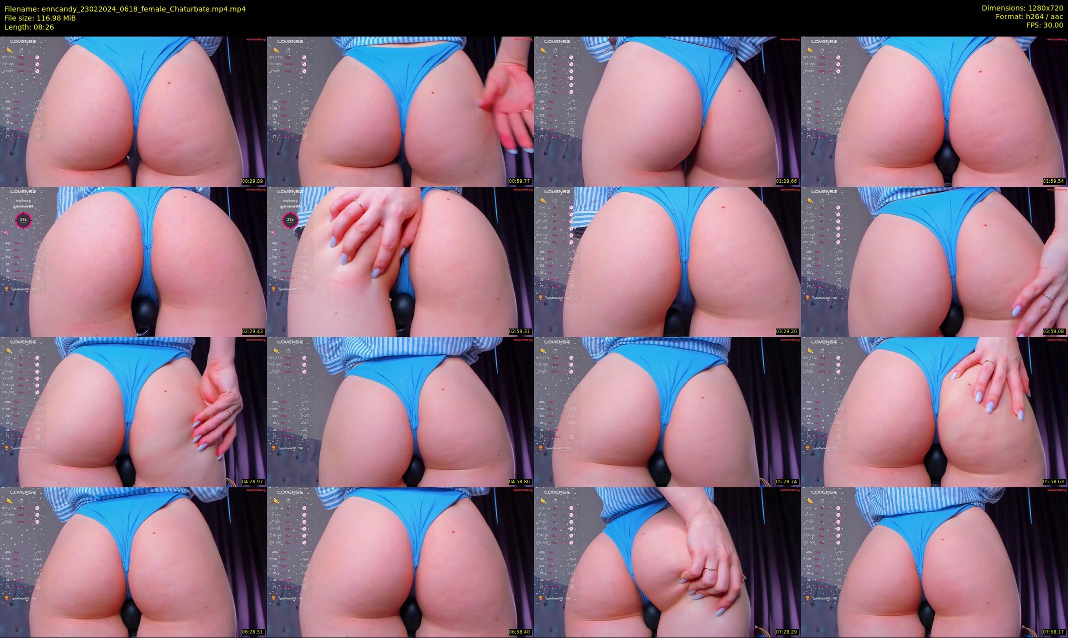 enncandy — 9 minute Chaturbate female cam show recording, 720p, Feb 23, 2024