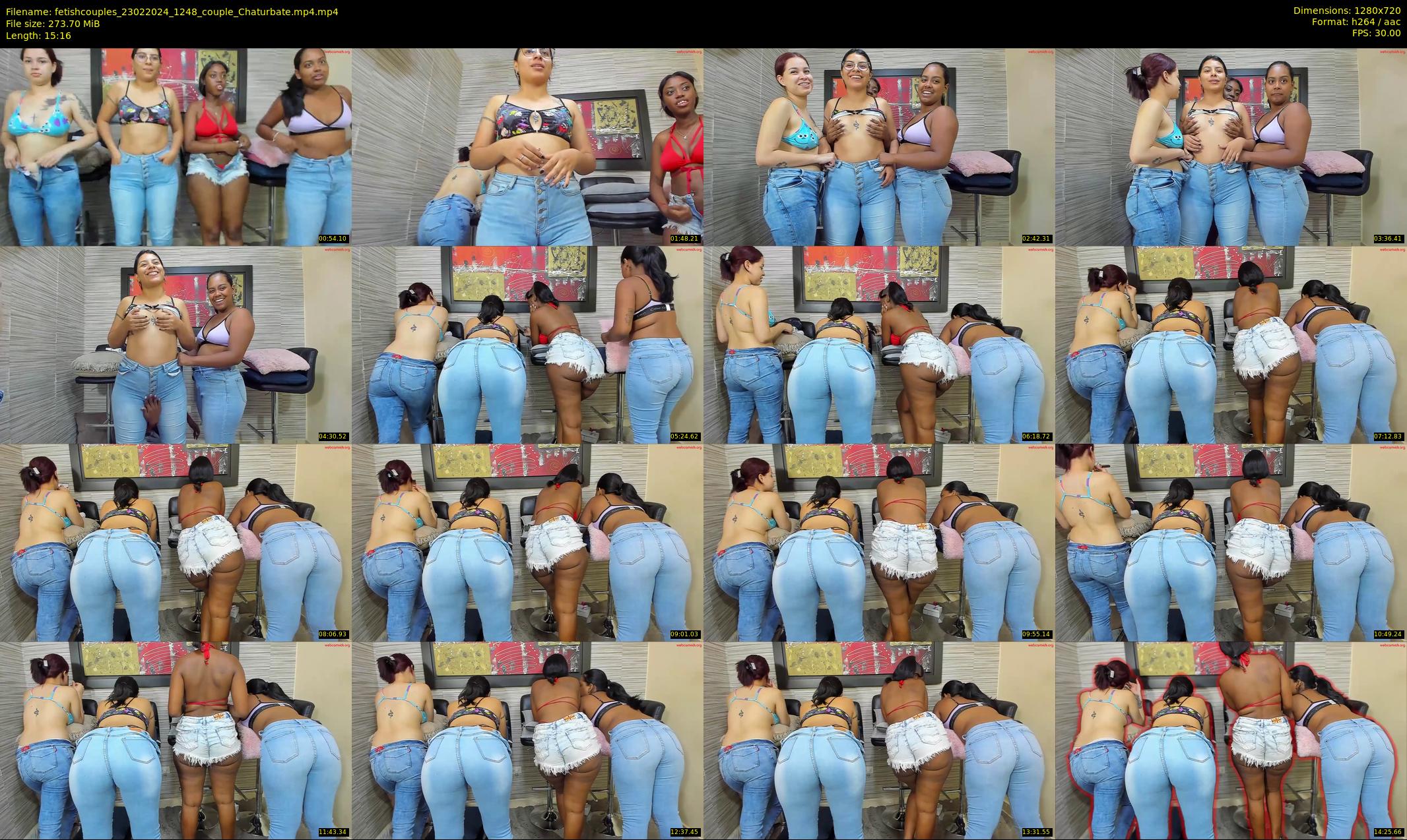 fetishcouples — 16 minute Chaturbate couple cam show recording, 720p, Feb 23, 2024
