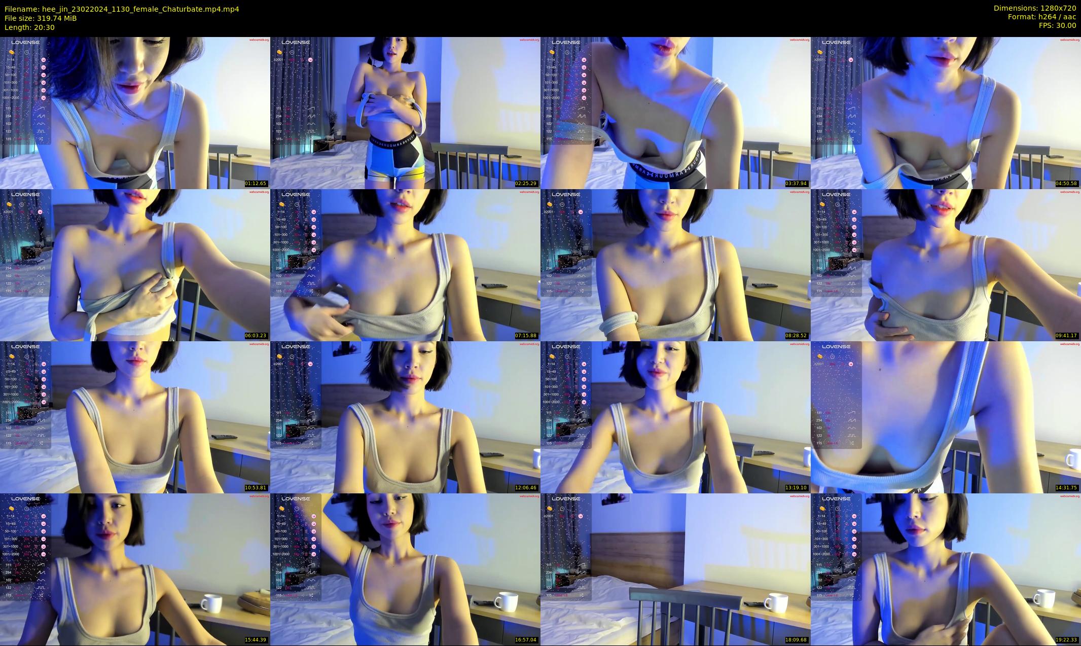 hee_jin — 21 minute Chaturbate female cam show recording, 720p, Feb 23, 2024