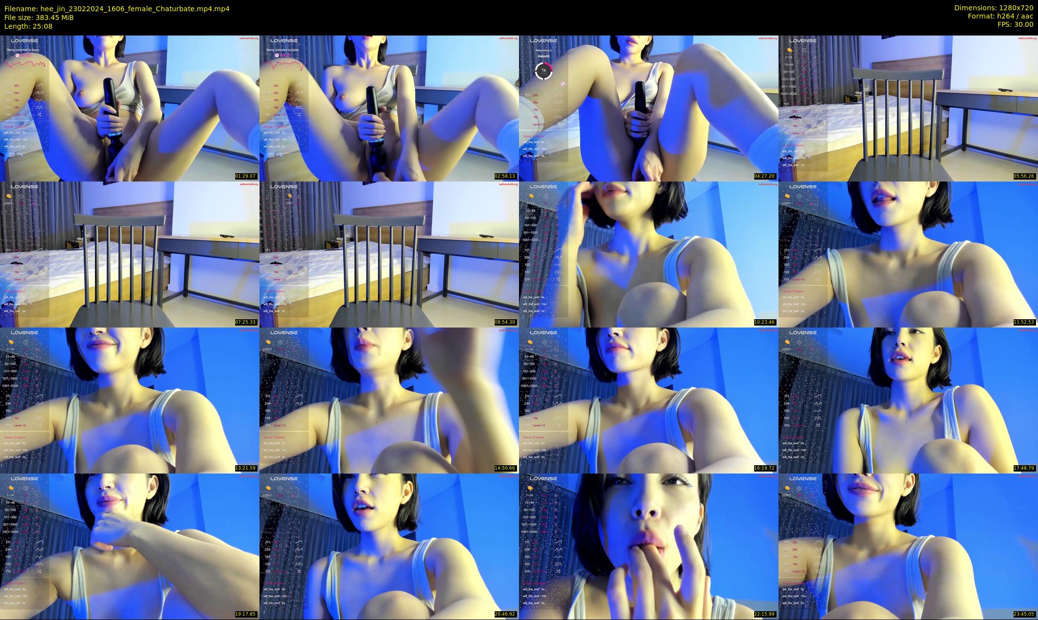 hee_jin — 26 minute Chaturbate female cam show recording, 720p, Feb 23, 2024