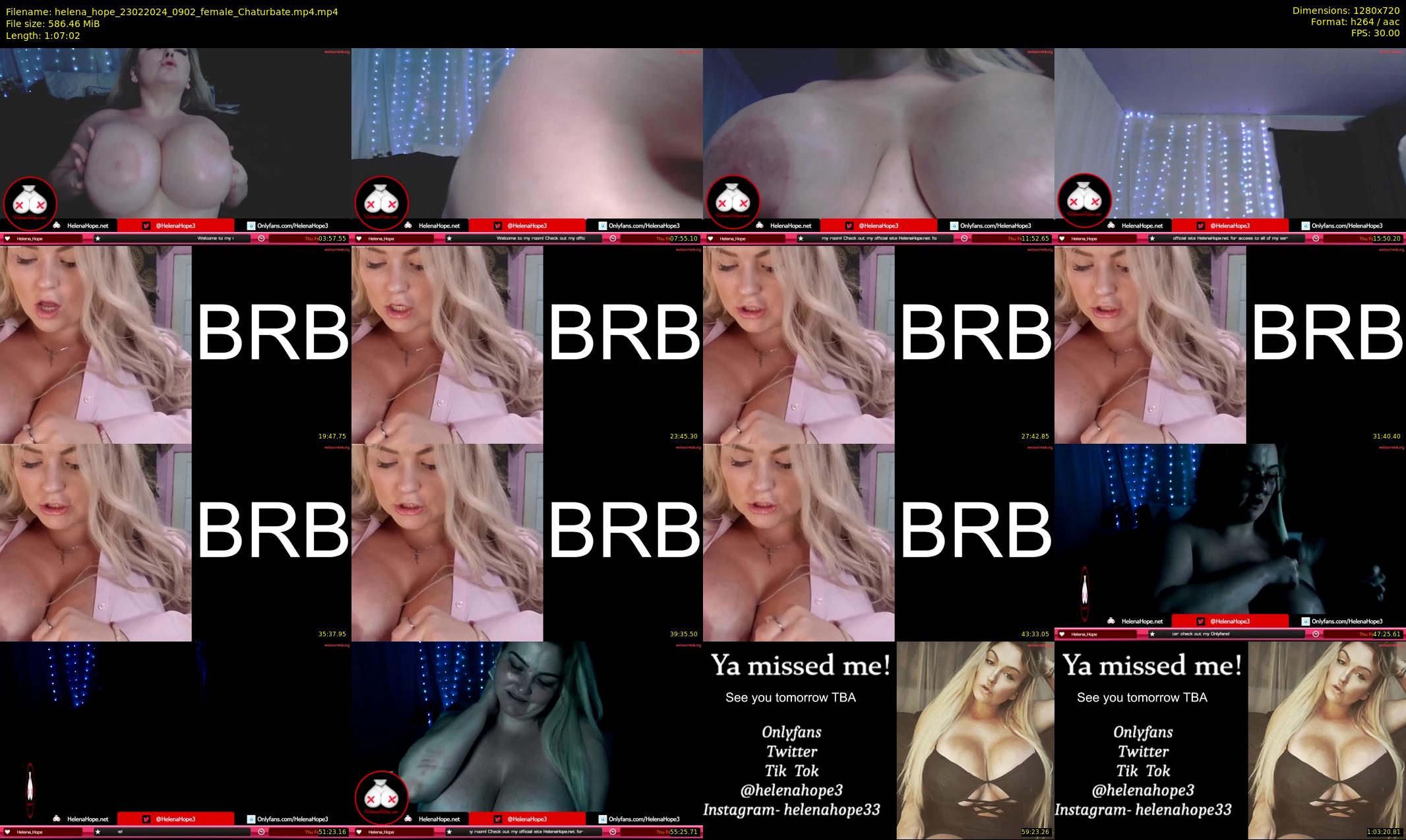 helena_hope — 68 minute Chaturbate female cam show recording, 720p, Feb 23, 2024