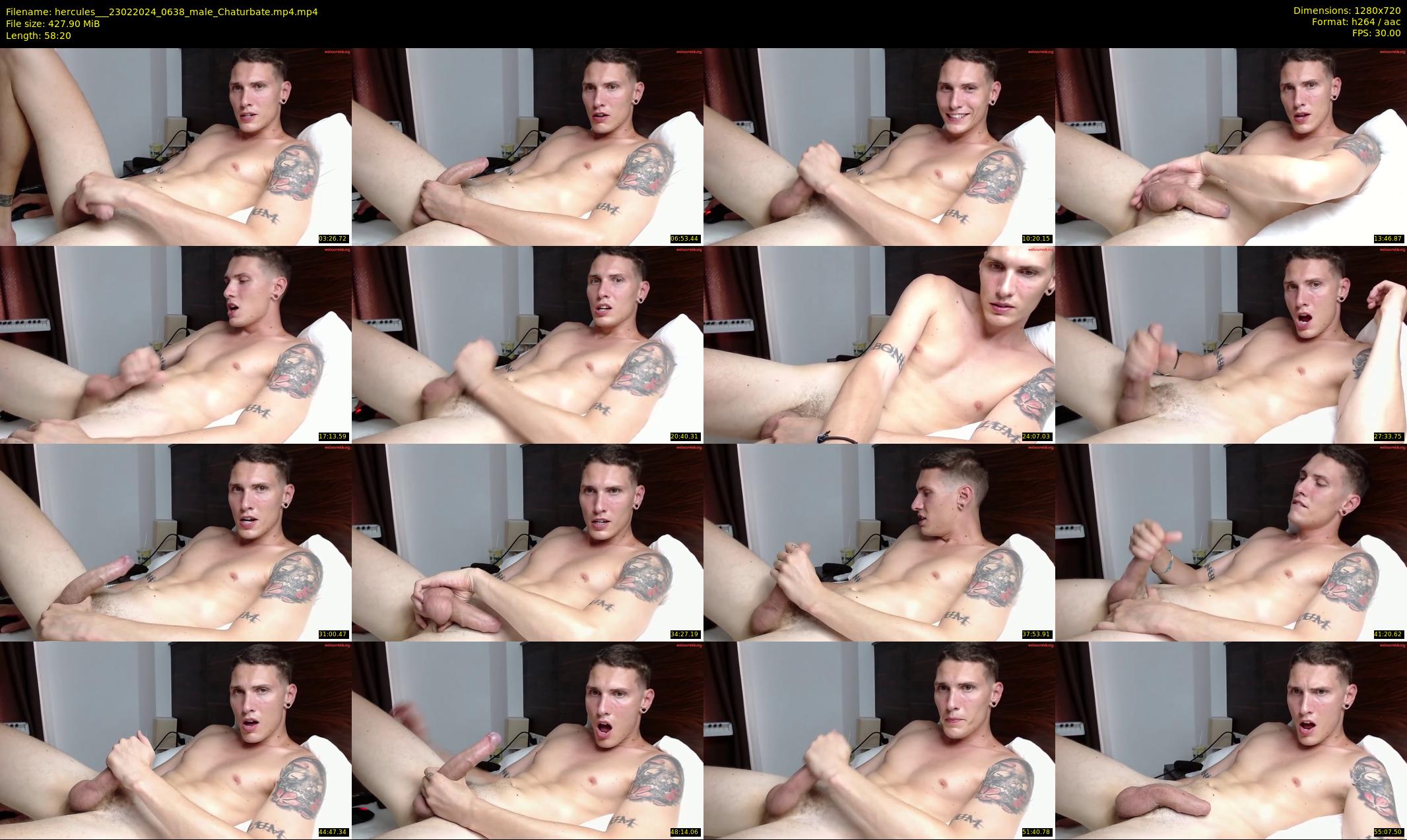 hercules__ — 59 minute Chaturbate male cam show recording, 720p, Feb 23, 2024