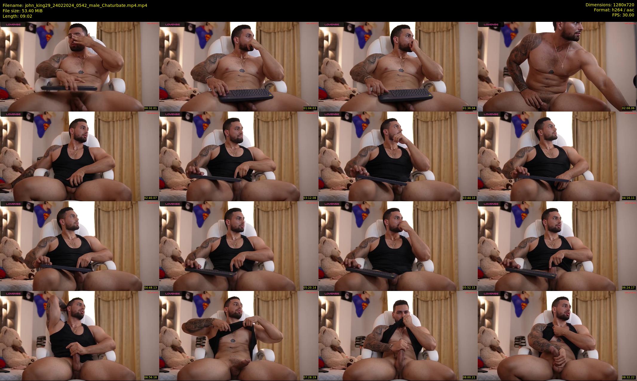 john_king29 — 10 minute Chaturbate male cam show recording, 720p, Feb 24, 2024