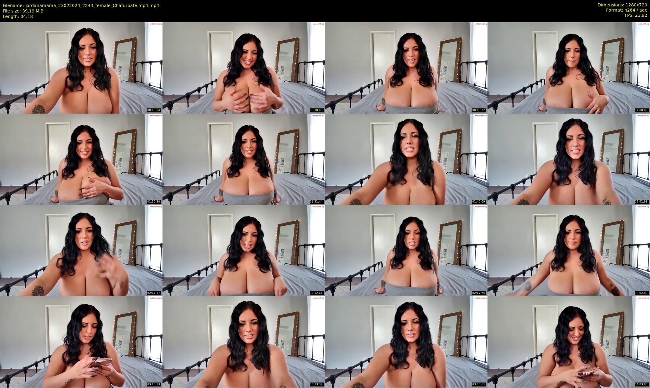 jordanamama — 5 minute Chaturbate couple cam show recording, 720p, Feb 23, 2024