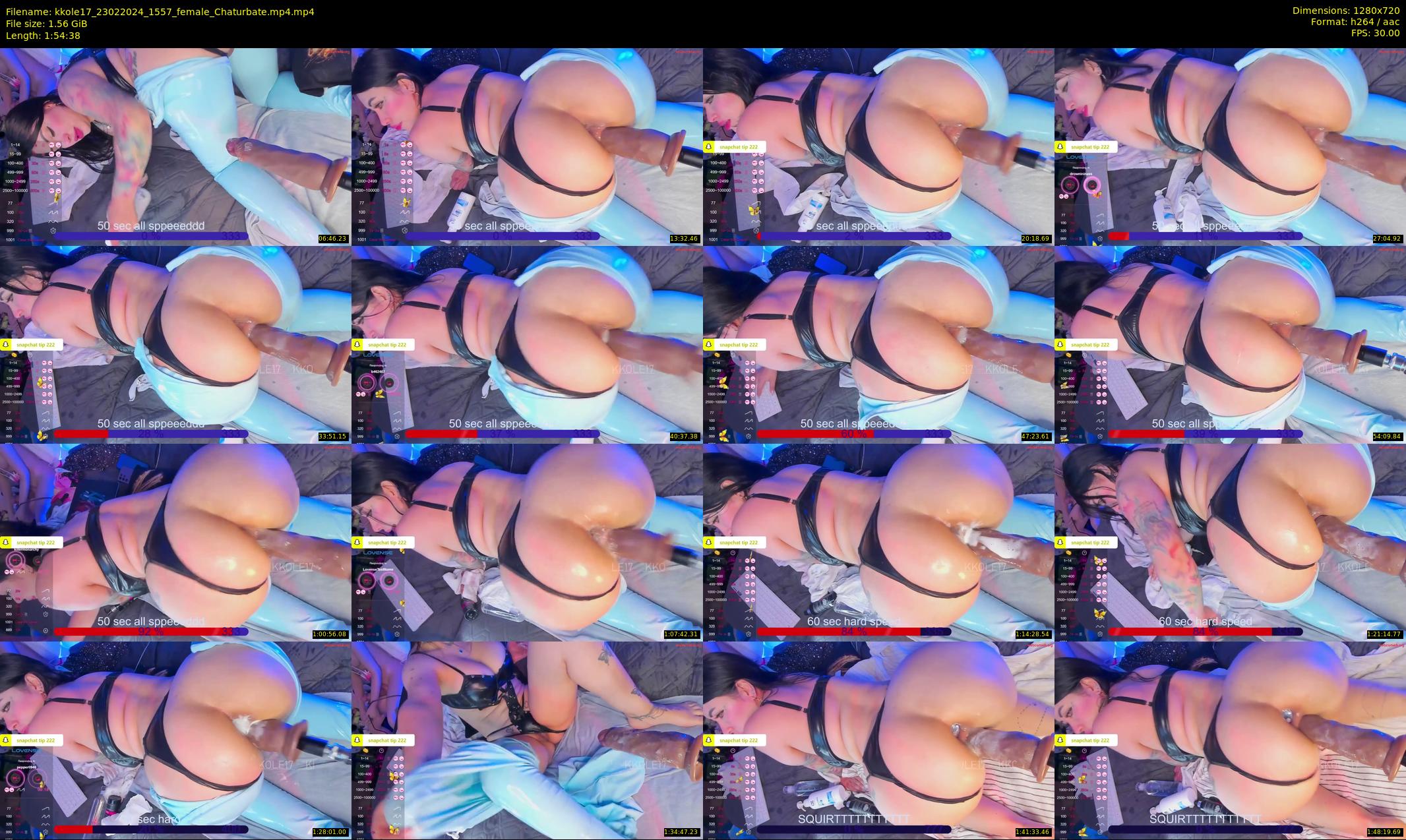 kkole17 — 115 minute Chaturbate female cam show recording, 720p, Feb 23, 2024