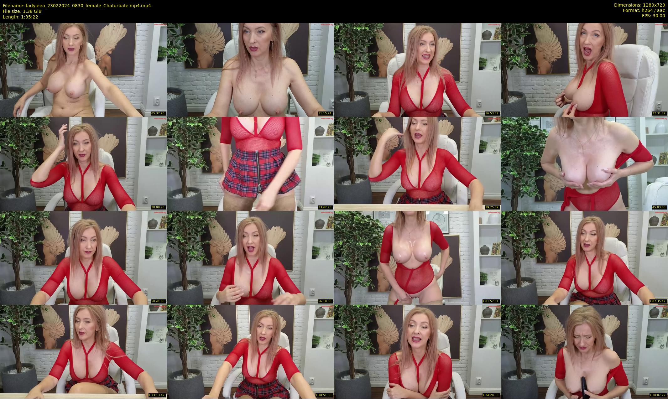 ladyleea — 96 minute Chaturbate female cam show recording, 720p, Feb 23, 2024