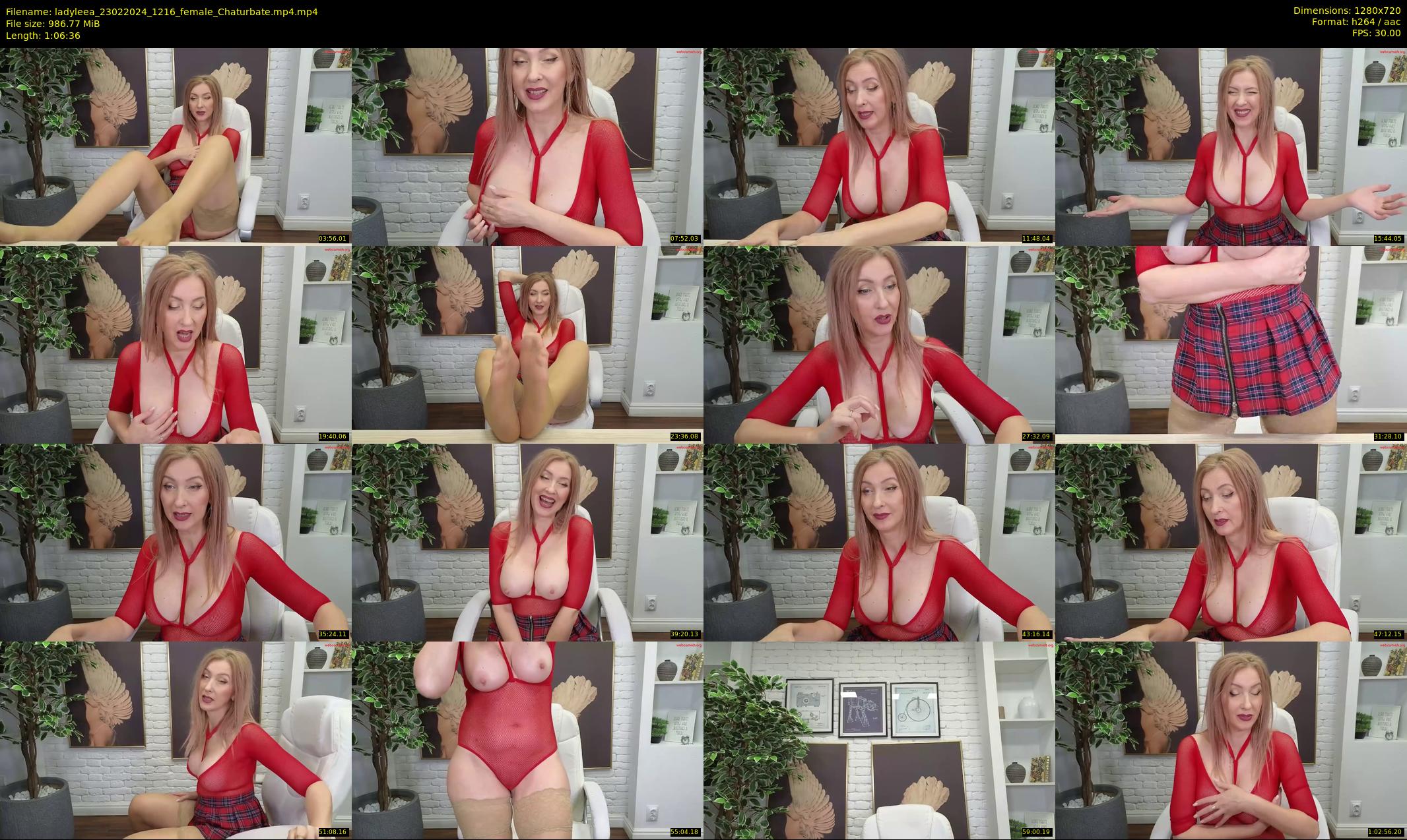ladyleea — 67 minute Chaturbate female cam show recording, 720p, Feb 23, 2024
