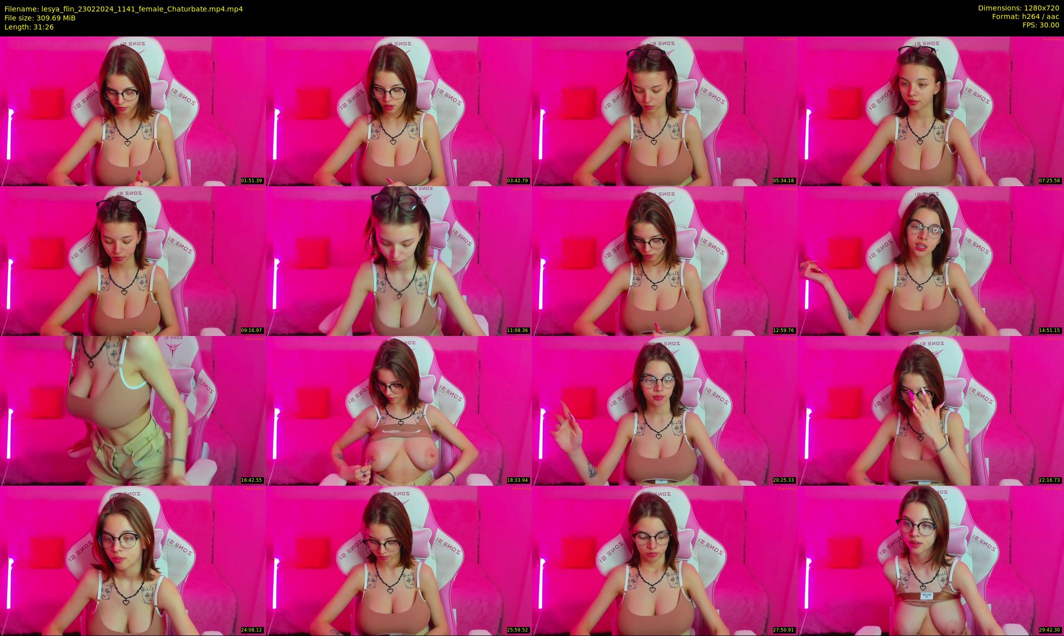 lesya_flin — 32 minute Chaturbate female cam show recording, 720p, Feb 23, 2024