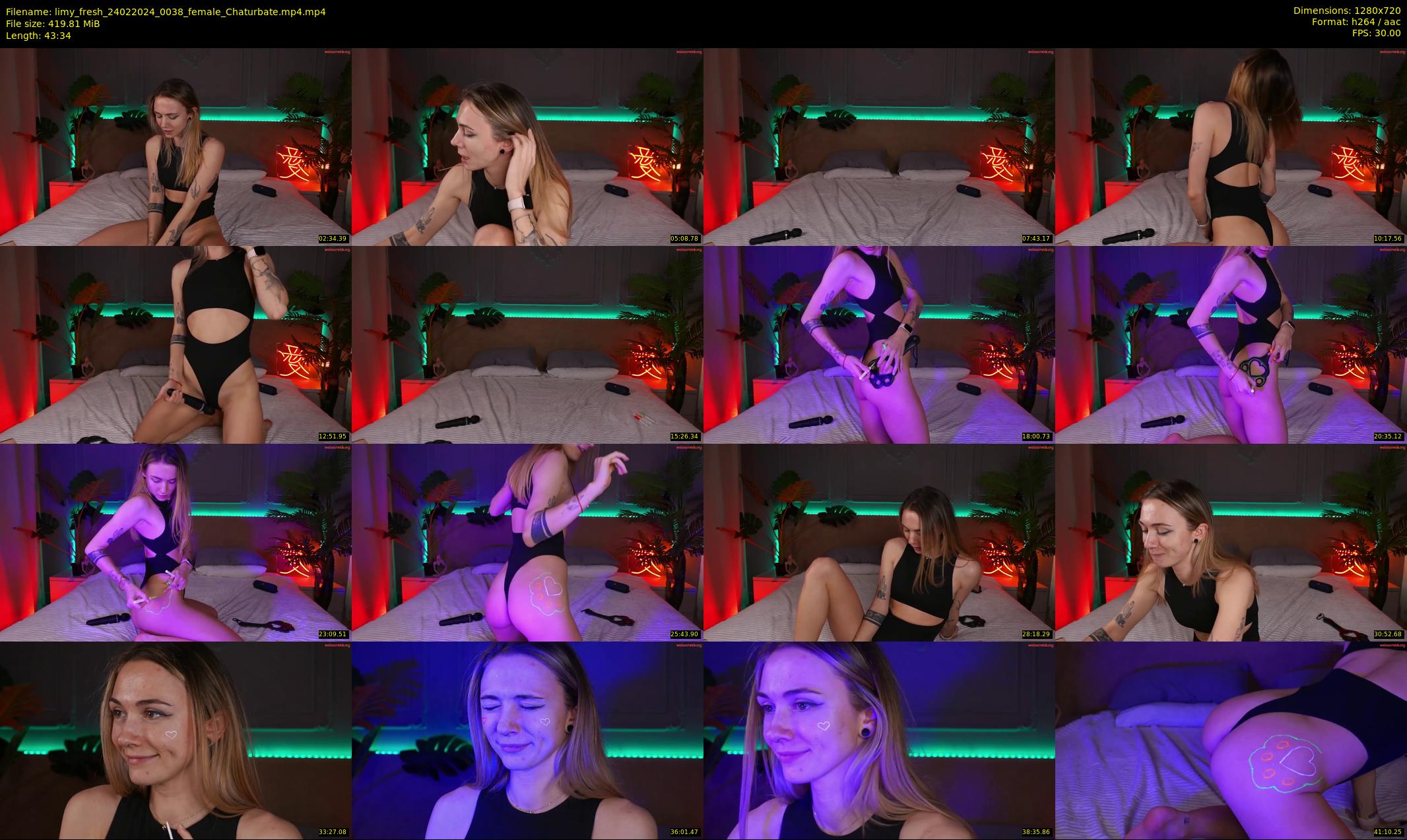 limy_fresh — 44 minute Chaturbate female cam show recording, 720p, Feb 24, 2024