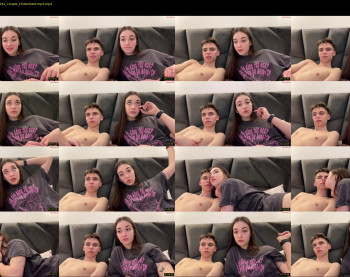 luis7777hui — 3 minute Chaturbate couple cam show recording, 720p, Feb 23, 2024
