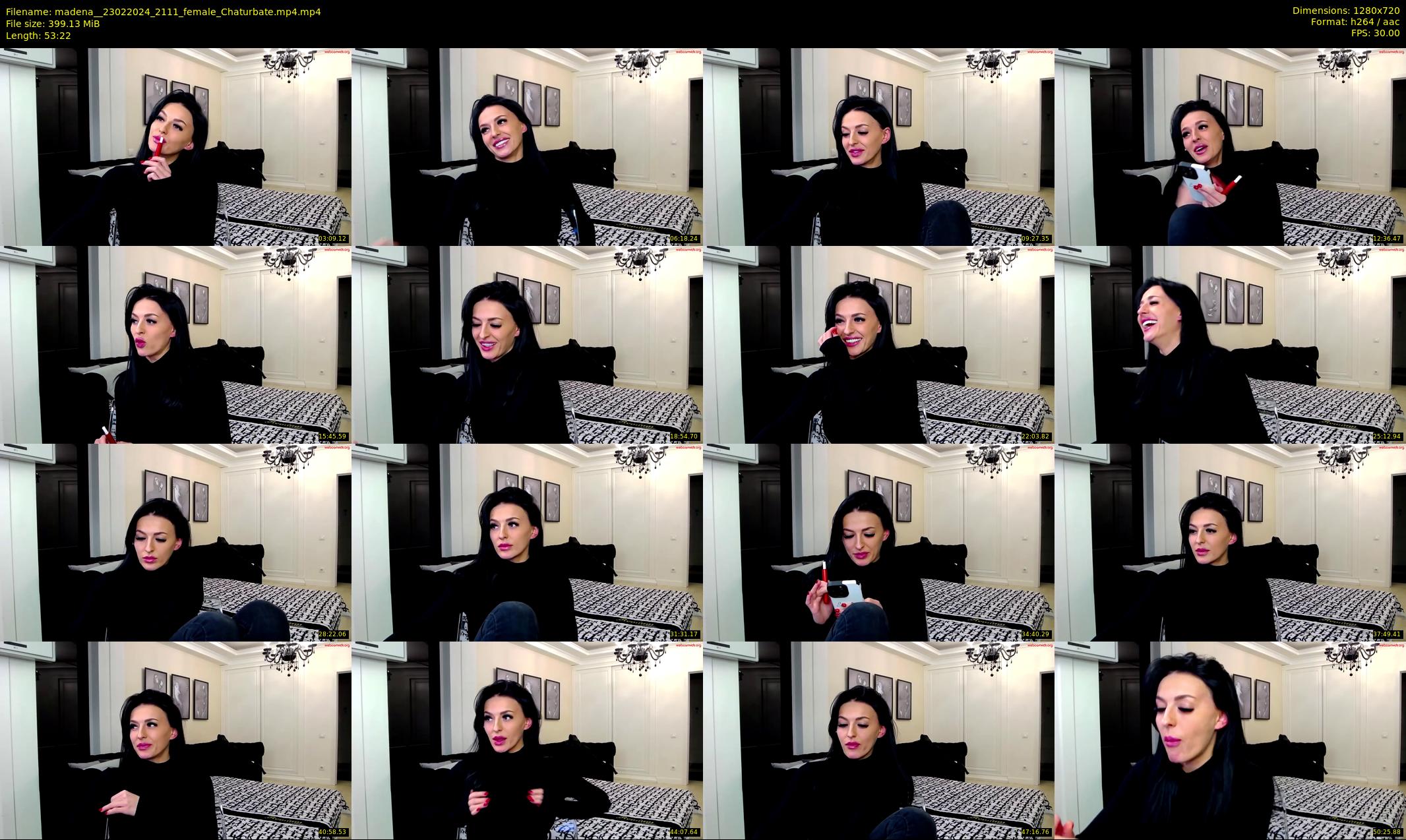 madena_ — 54 minute Chaturbate female cam show recording, 720p, Feb 23, 2024