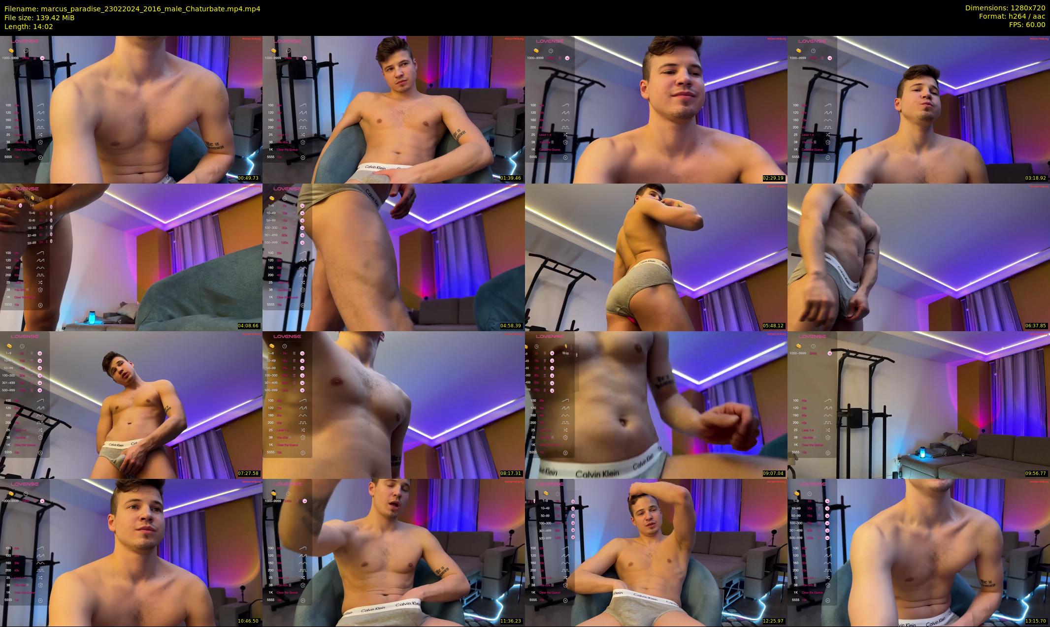 marcus_paradise — 15 minute Chaturbate male cam show recording, 720p, Feb 23, 2024
