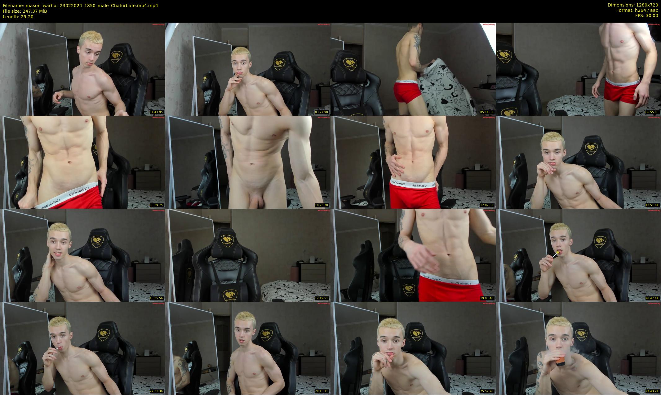 mason_warhol — 30 minute Chaturbate male cam show recording, 720p, Feb 23, 2024
