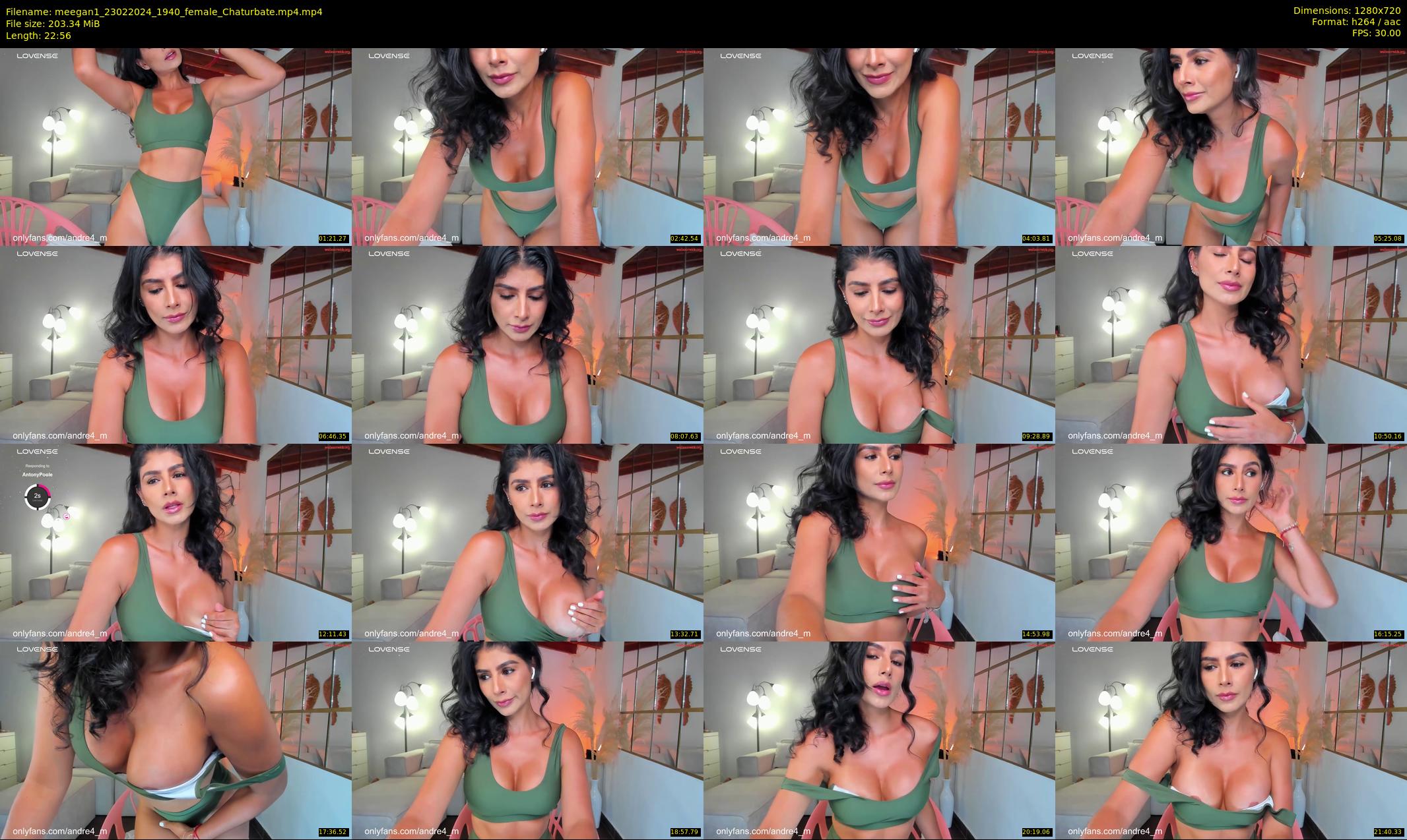 meegan1 — 23 minute Chaturbate female cam show recording, 720p, Feb 23, 2024