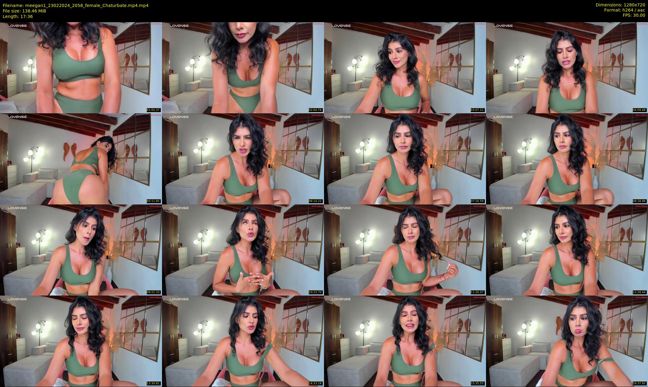 meegan1 — 18 minute Chaturbate female cam show recording, 720p, Feb 23, 2024