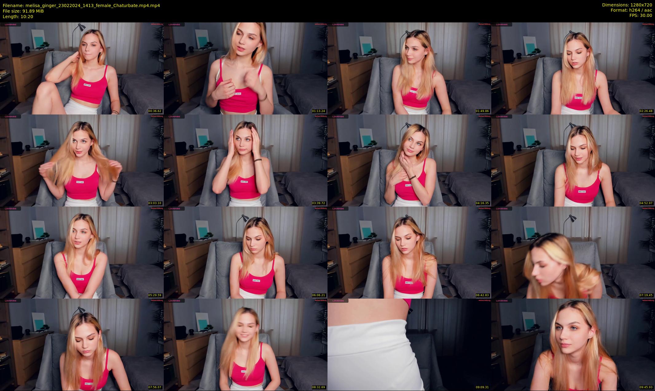 melisa_ginger — 11 minute Chaturbate female cam show recording, 720p, Feb 23, 2024