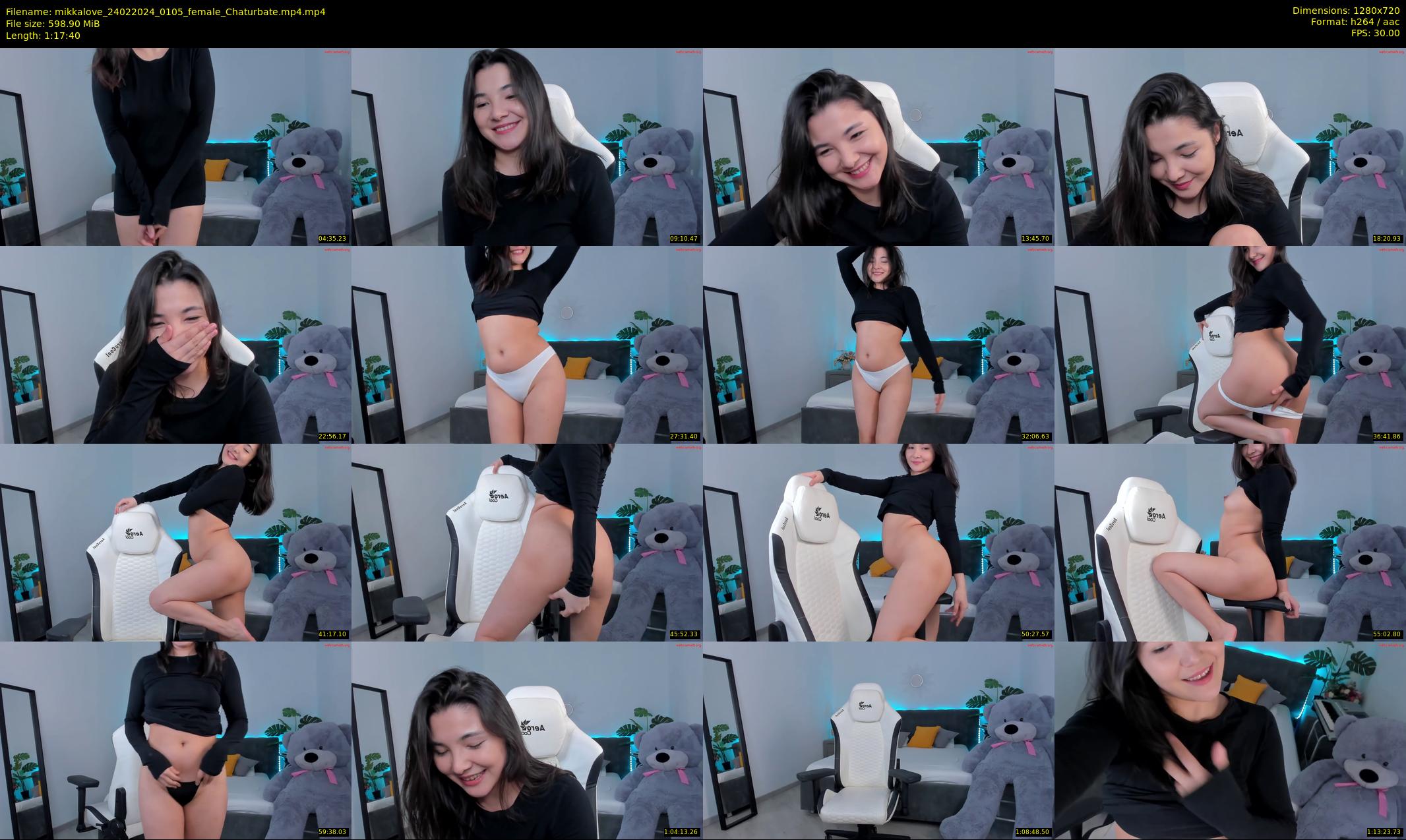 mikkalove — 78 minute Chaturbate female cam show recording, 720p, Feb 24, 2024