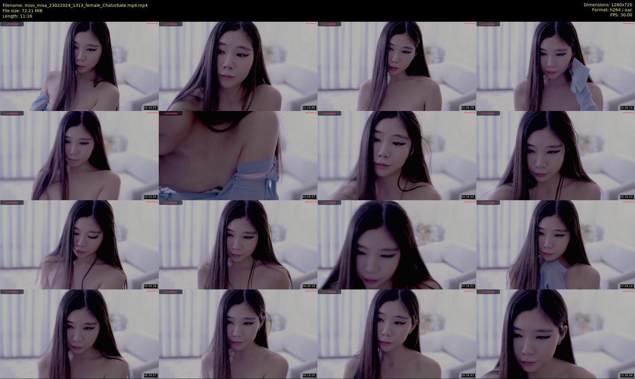 miso_misa — 12 minute Chaturbate female cam show recording, 720p, Feb 23, 2024