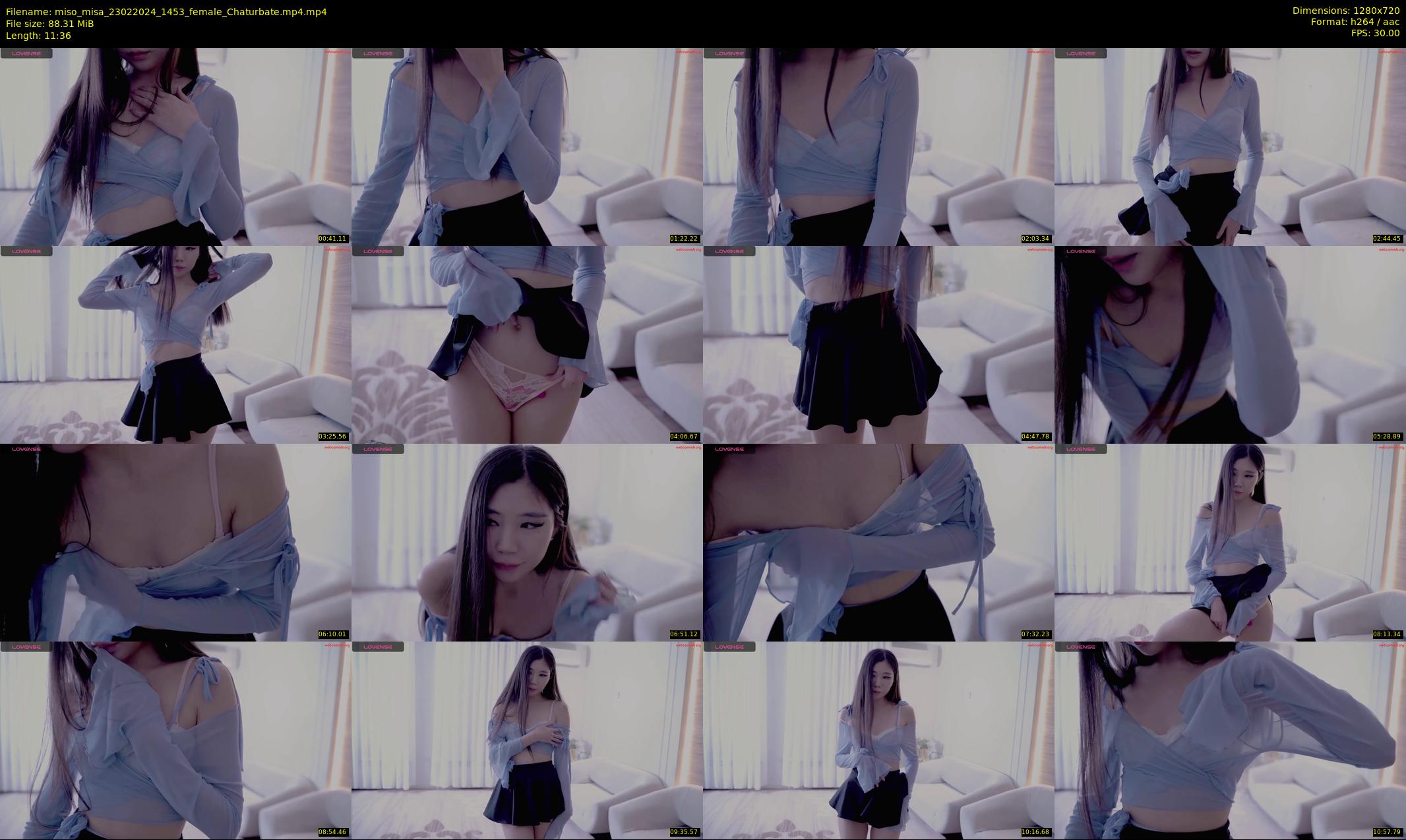 miso_misa — 12 minute Chaturbate female cam show recording, 720p, Feb 23, 2024