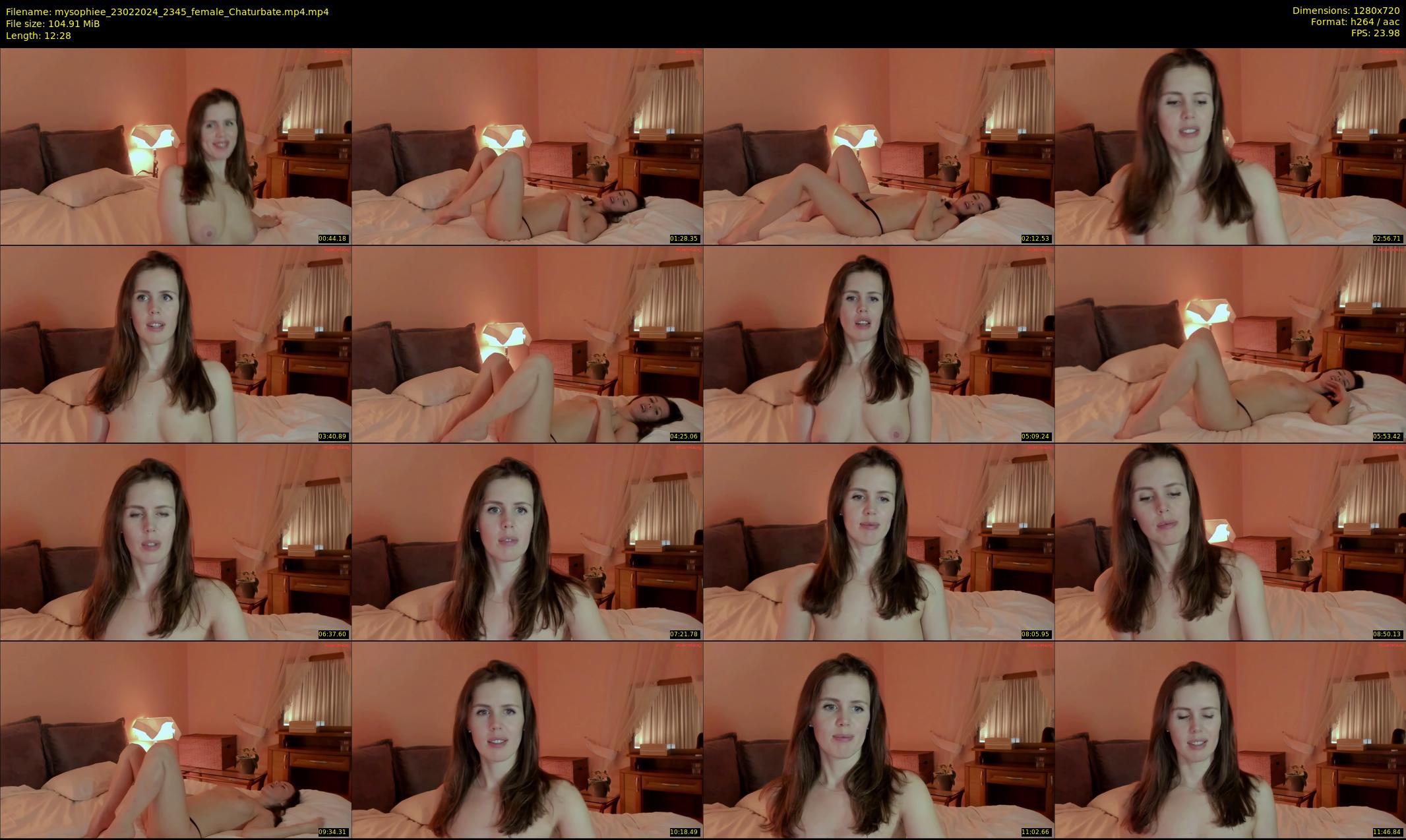 mysophiee — 13 minute Chaturbate female cam show recording, 720p, Feb 23, 2024