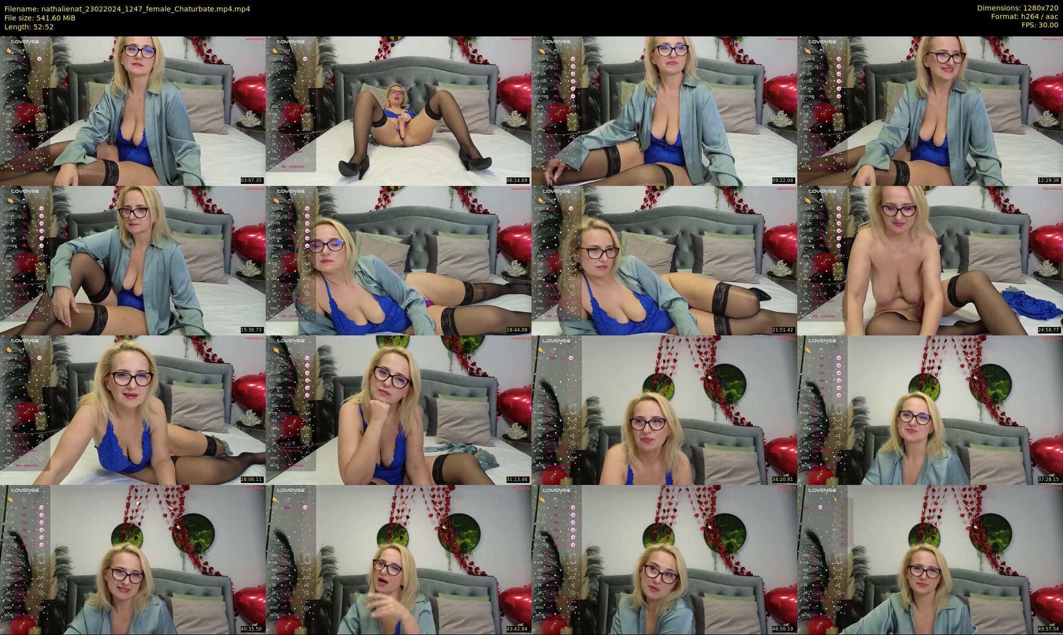 nathalienat — 53 minute Chaturbate female cam show recording, 720p, Feb 23, 2024
