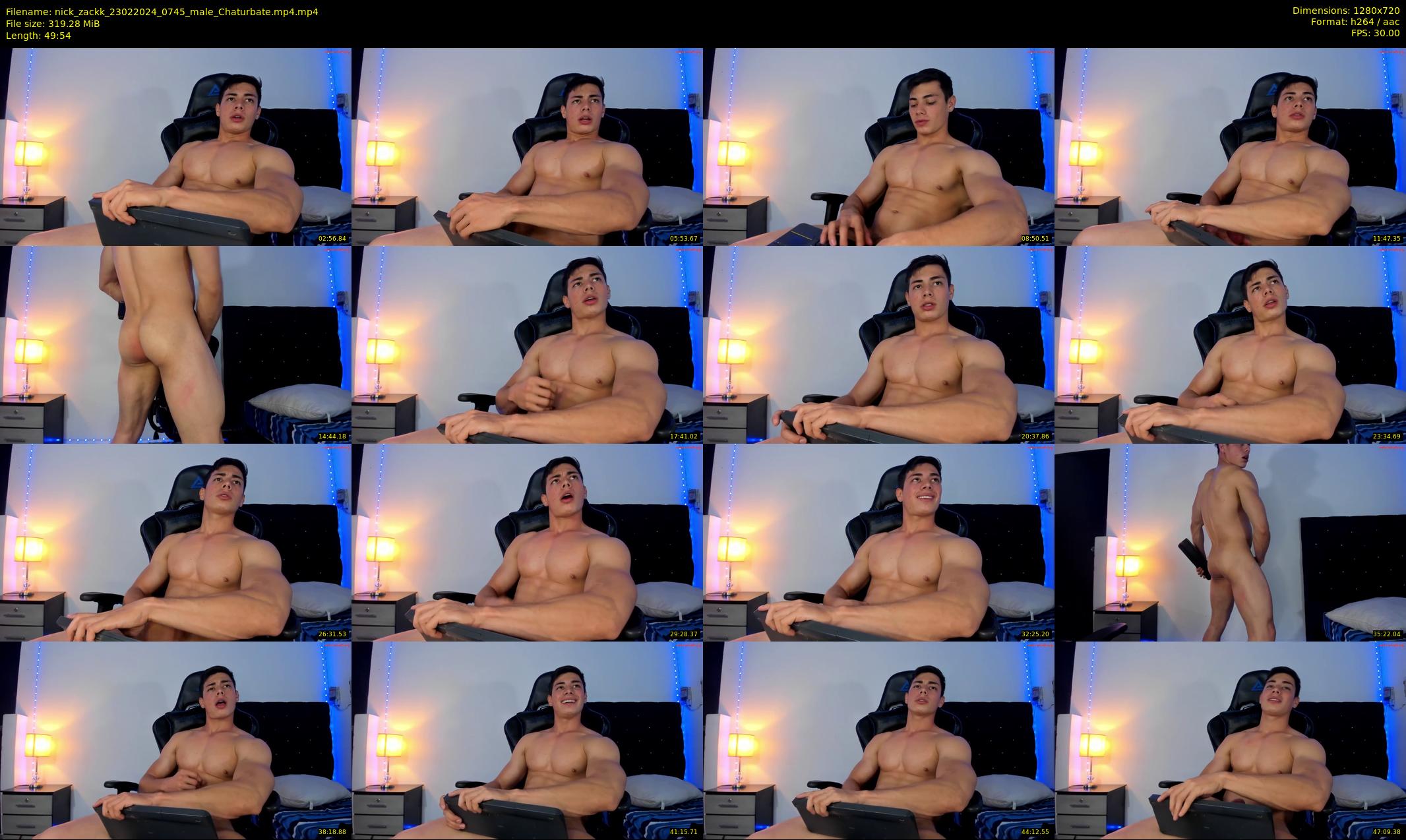 nick_zackk — 50 minute Chaturbate male cam show recording, 720p, Feb 23, 2024