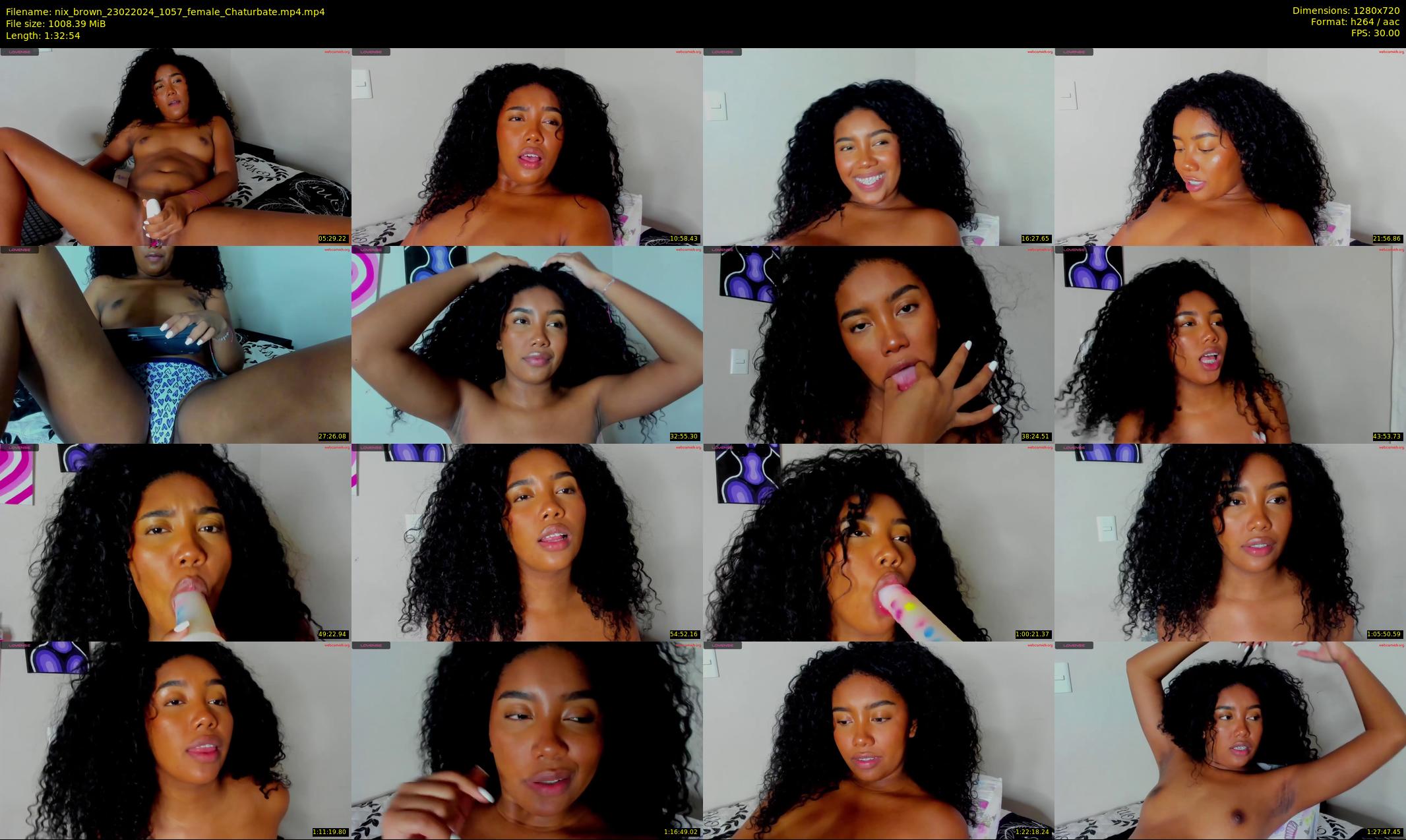 nix_brown — 93 minute Chaturbate female cam show recording, 720p, Feb 23, 2024