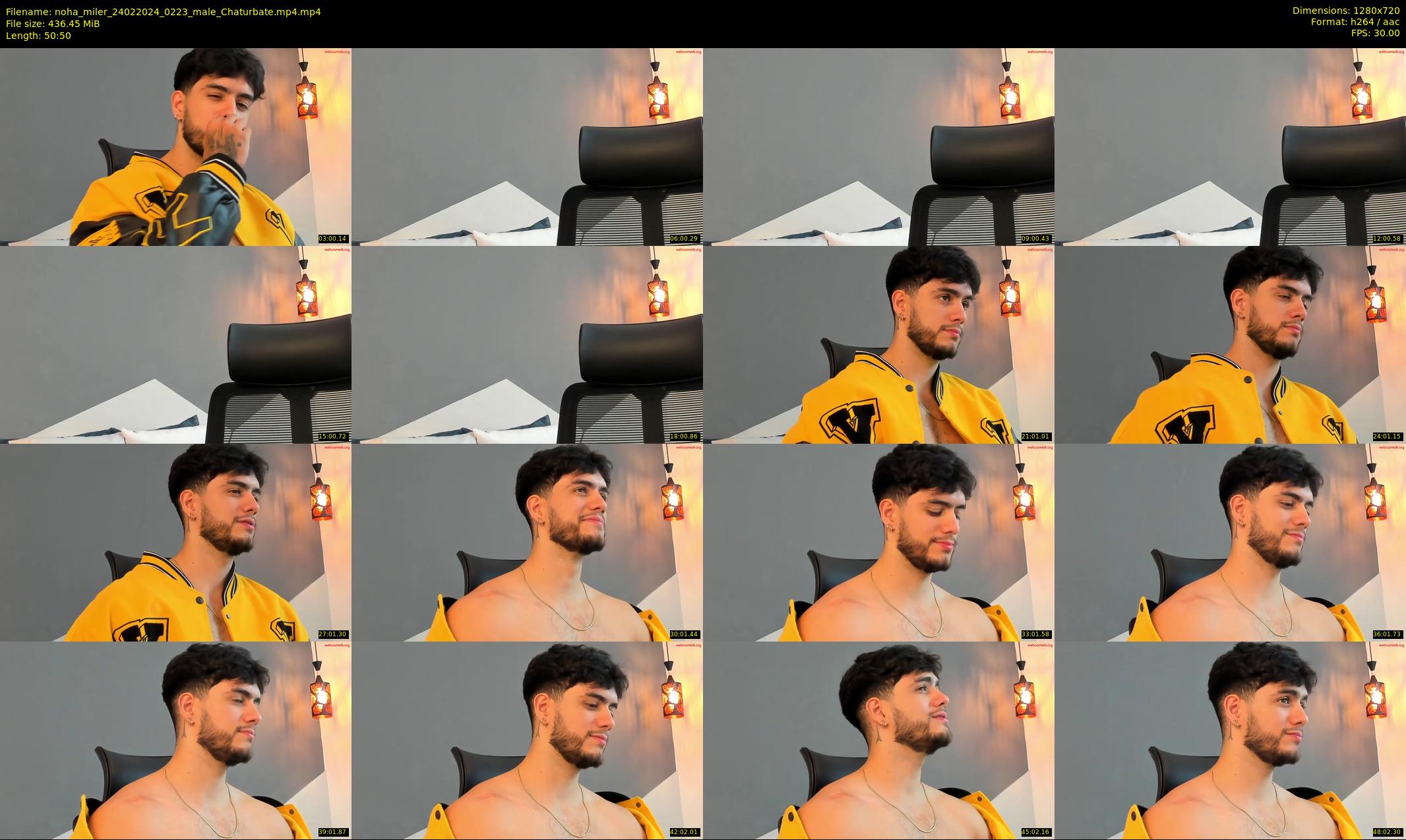 noha_miler — 51 minute Chaturbate male cam show recording, 720p, Feb 24, 2024