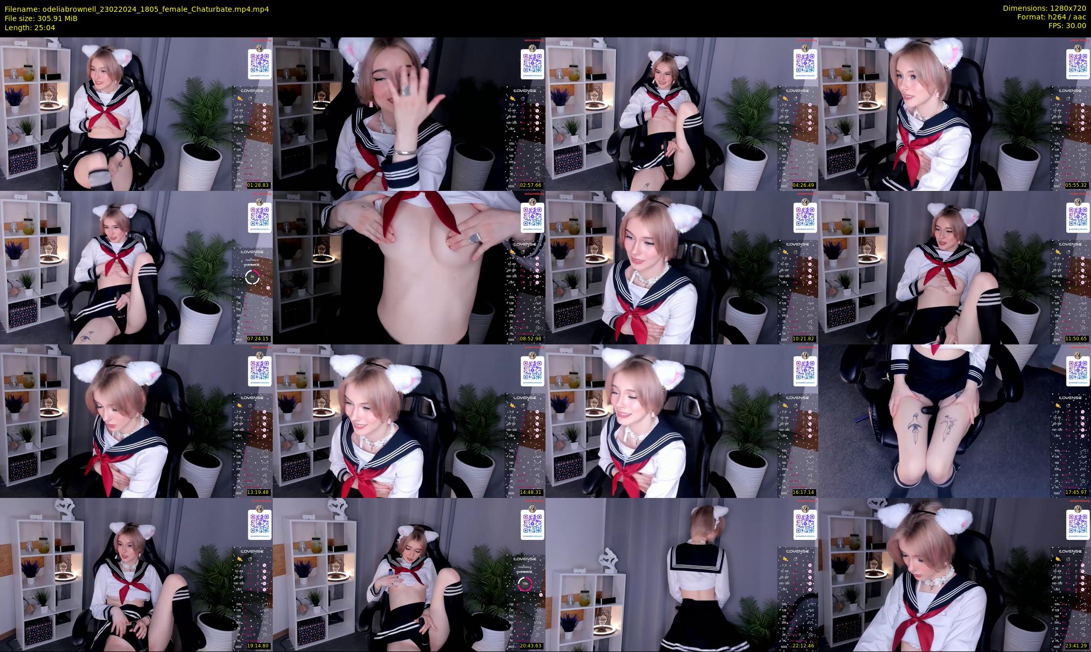 odeliabrownell — 26 minute Chaturbate female cam show recording, 720p, Feb 23, 2024