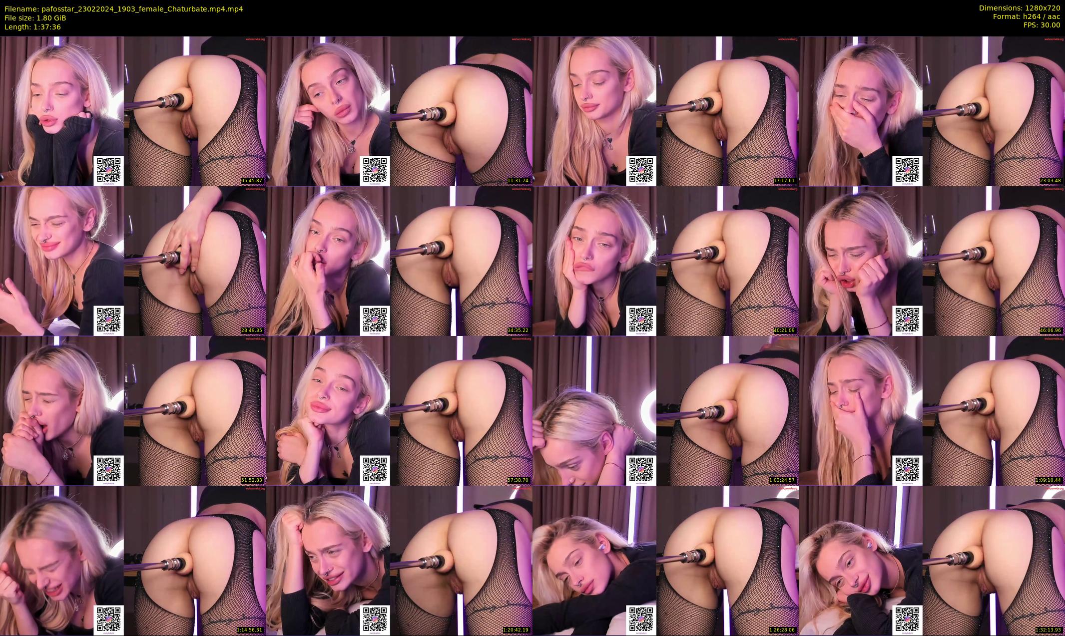 pafosstar — 98 minute Chaturbate female cam show recording, 720p, Feb 23, 2024