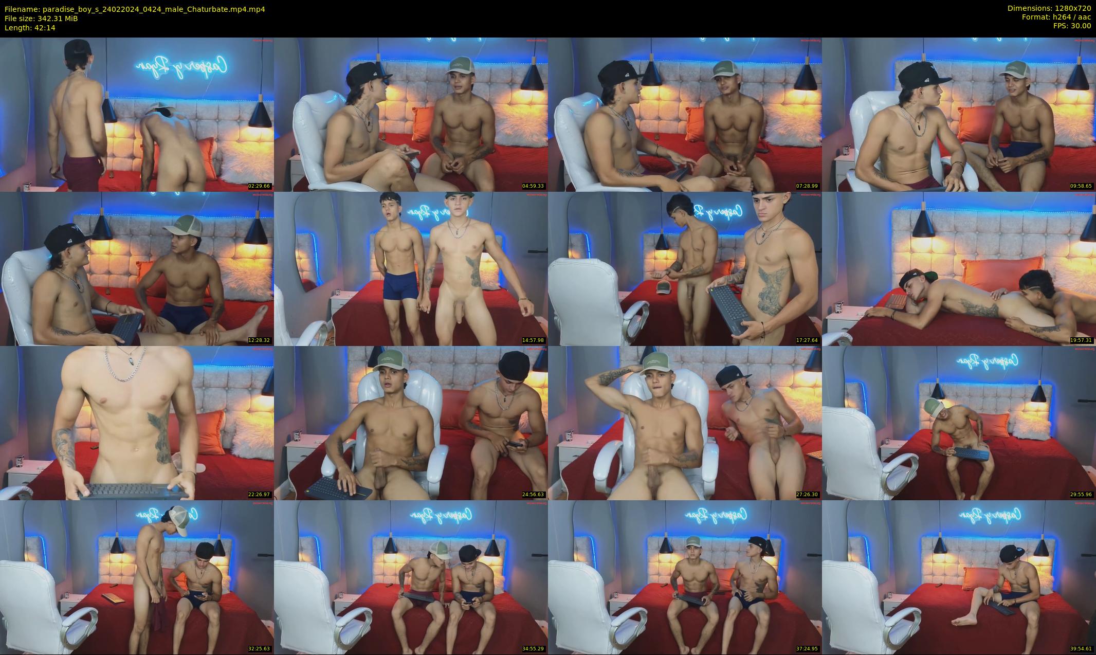 paradise_boy_s — 43 minute Chaturbate male cam show recording, 720p, Feb 24, 2024