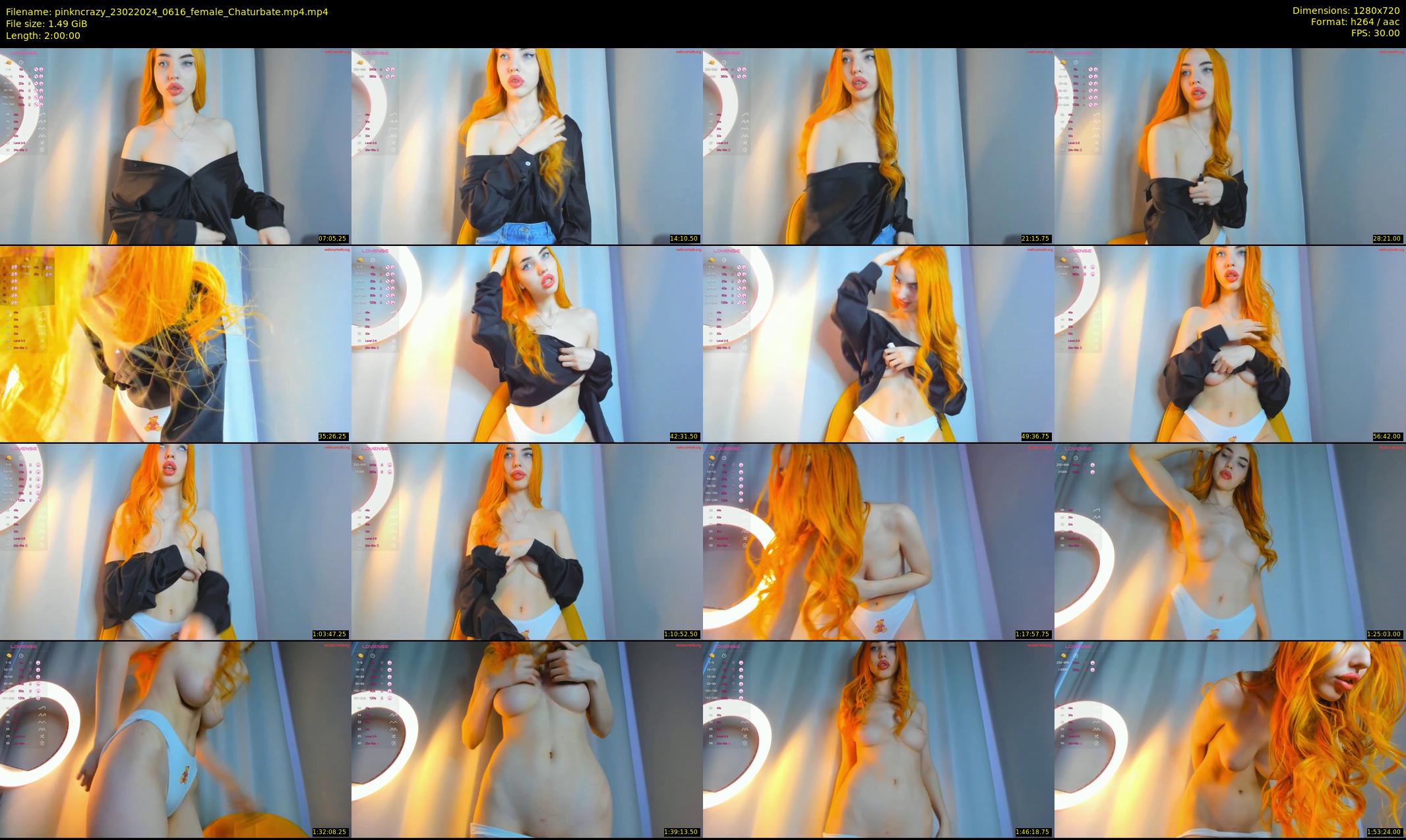 pinkncrazy — 120 minute Chaturbate female cam show recording, 720p, Feb 23, 2024