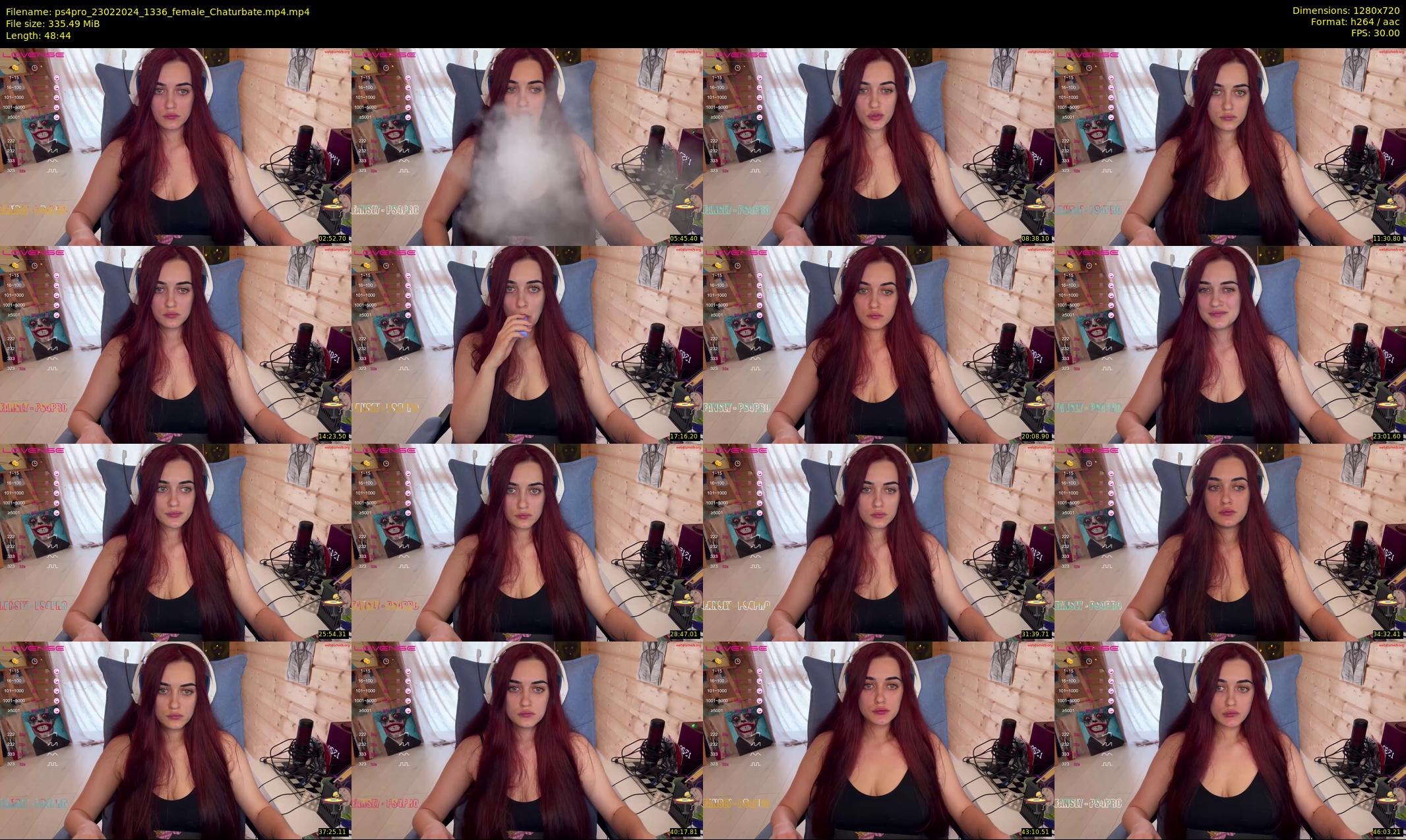 ps4pro — 49 minute Chaturbate female cam show recording, 720p, Feb 23, 2024