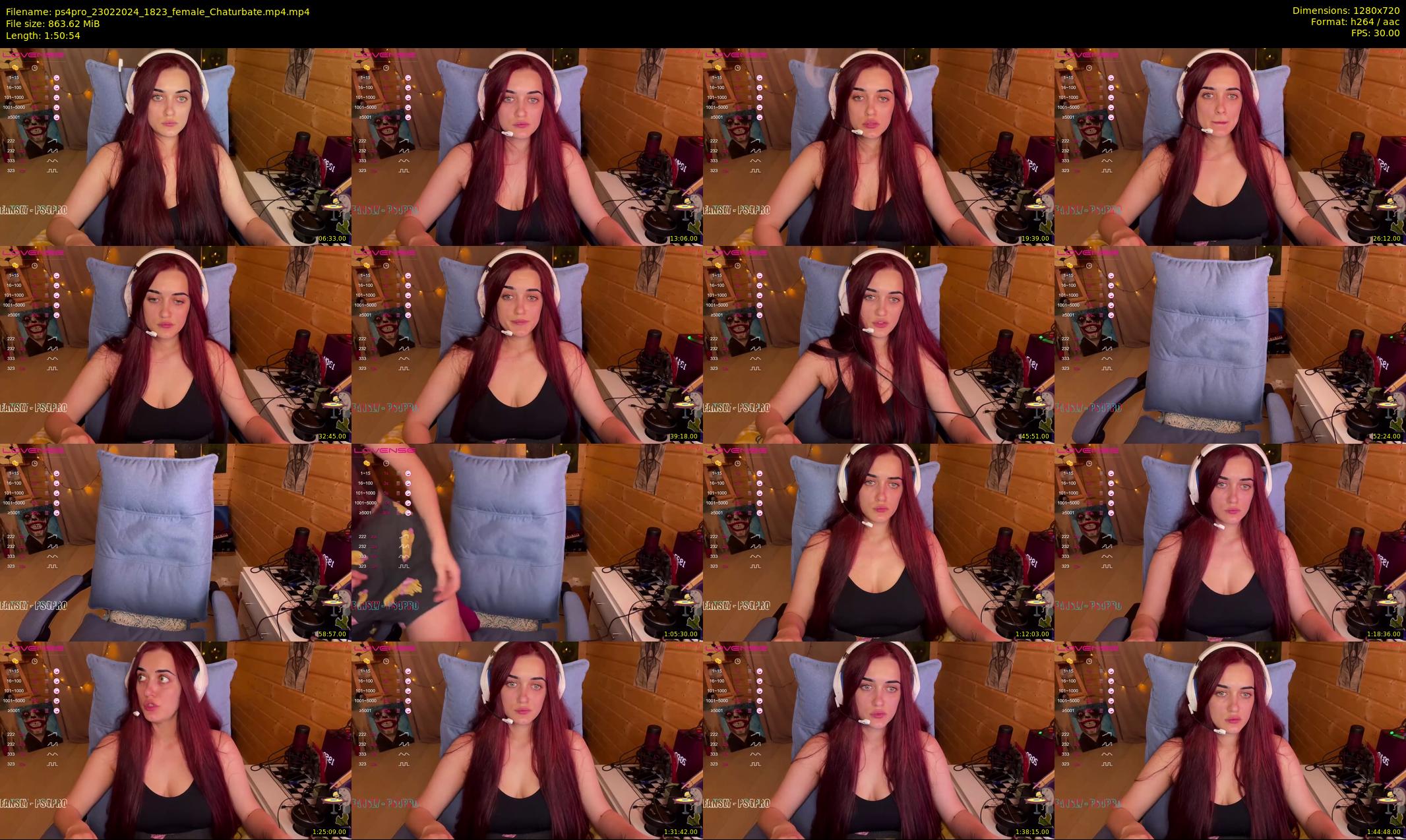 ps4pro — 111 minute Chaturbate female cam show recording, 720p, Feb 23, 2024