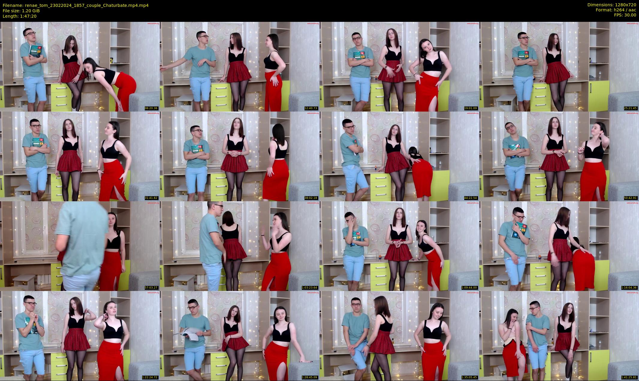 renae_tom — 108 minute Chaturbate couple cam show recording, 720p, Feb 23, 2024