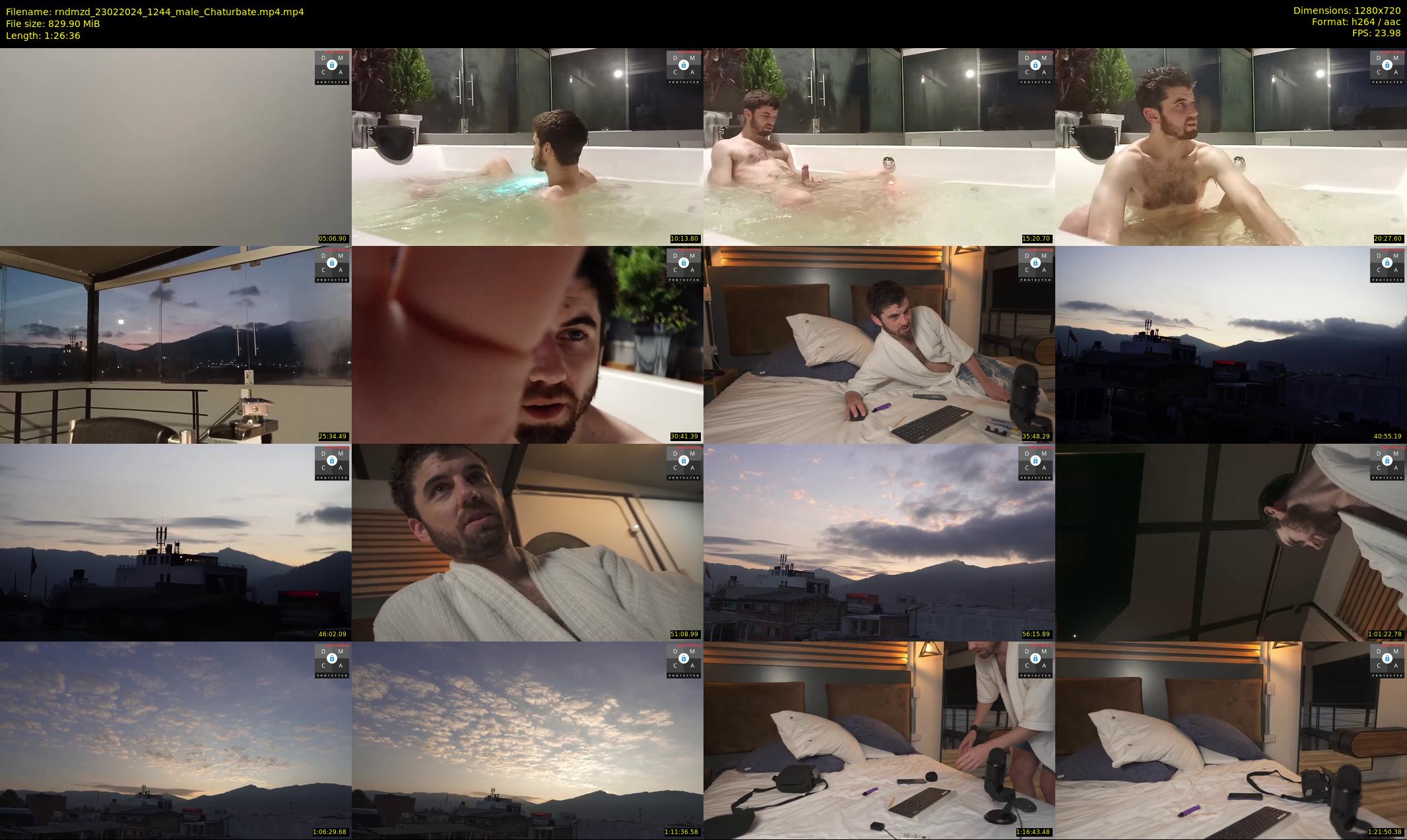 rndmzd — 87 minute Chaturbate male cam show recording, 720p, Feb 23, 2024
