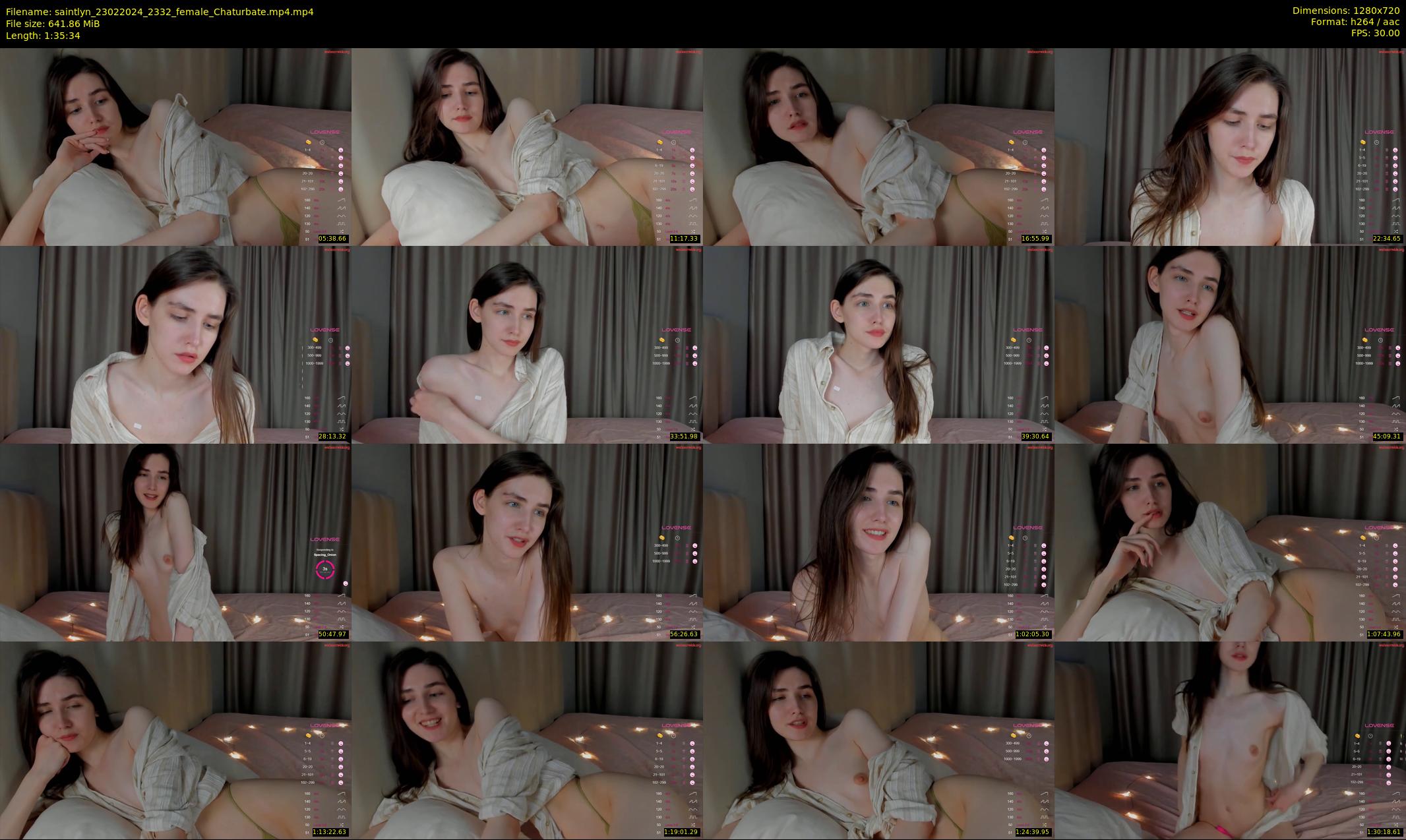 saintlyn — 96 minute Chaturbate female cam show recording, 720p, Feb 23, 2024