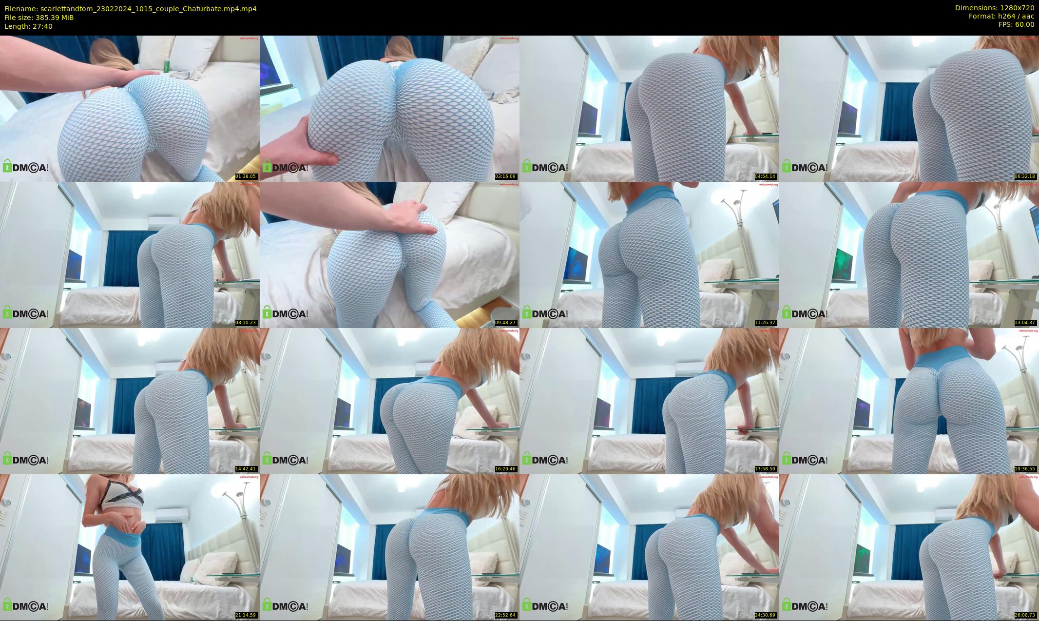 scarlettandtom — 28 minute Chaturbate couple cam show recording, 720p, Feb 23, 2024