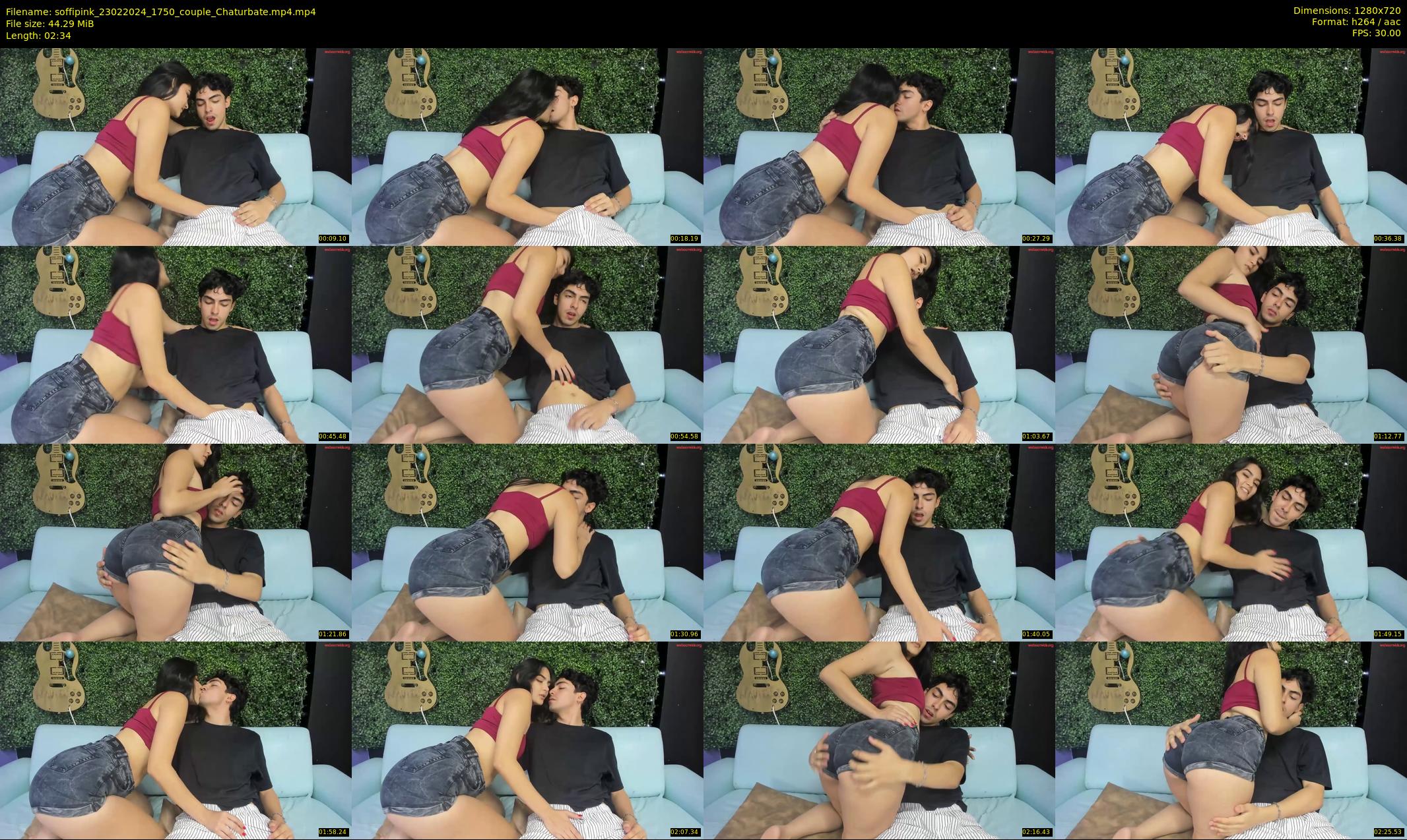 soffipink — 3 minute Chaturbate couple cam show recording, 720p, Feb 23, 2024