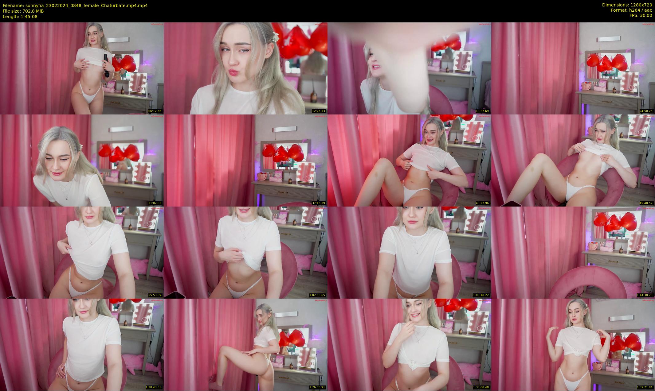 sunnyfia — 106 minute Chaturbate female cam show recording, 720p, Feb 23, 2024