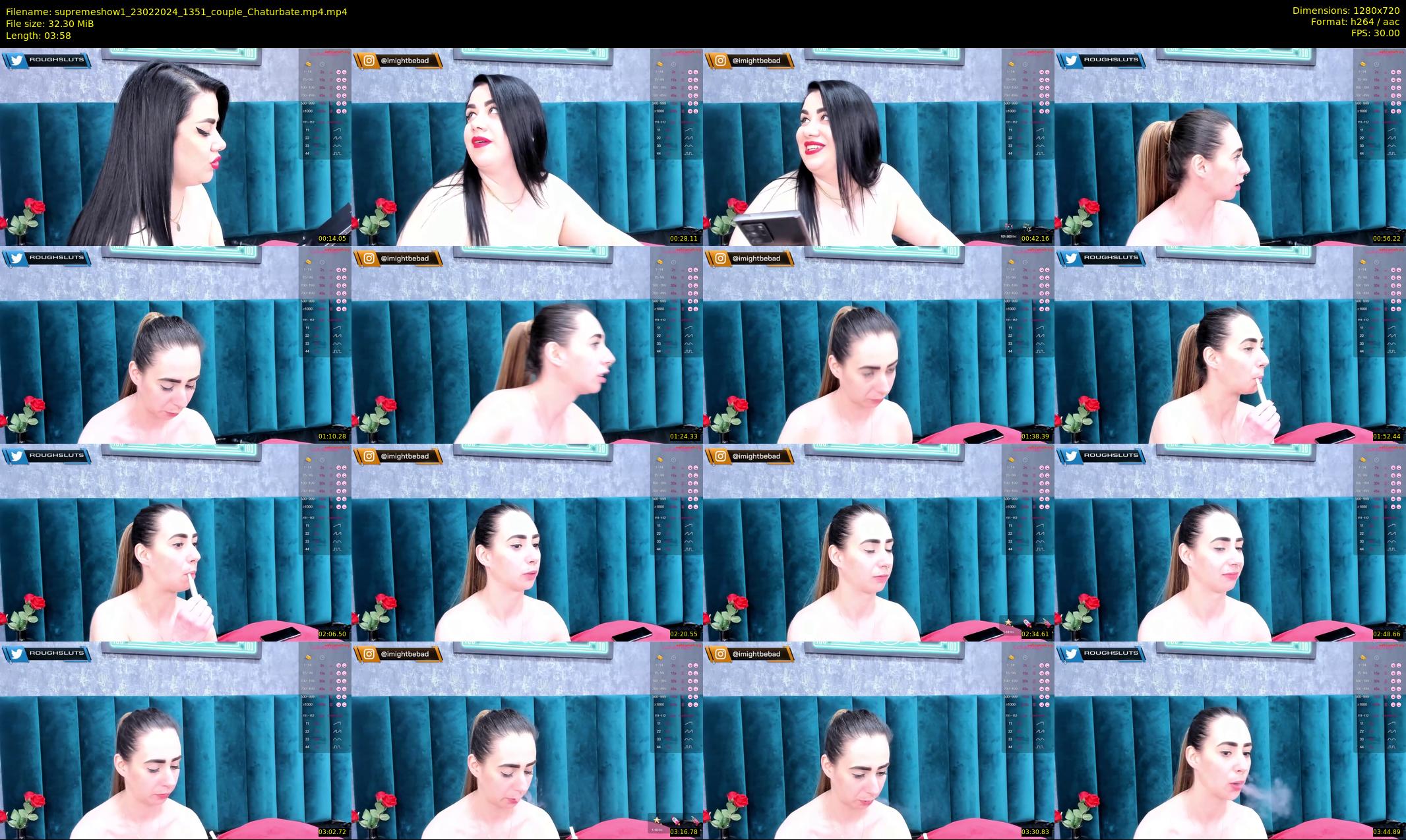 supremeshow1 — 4 minute Chaturbate couple cam show recording, 720p, Feb 23, 2024