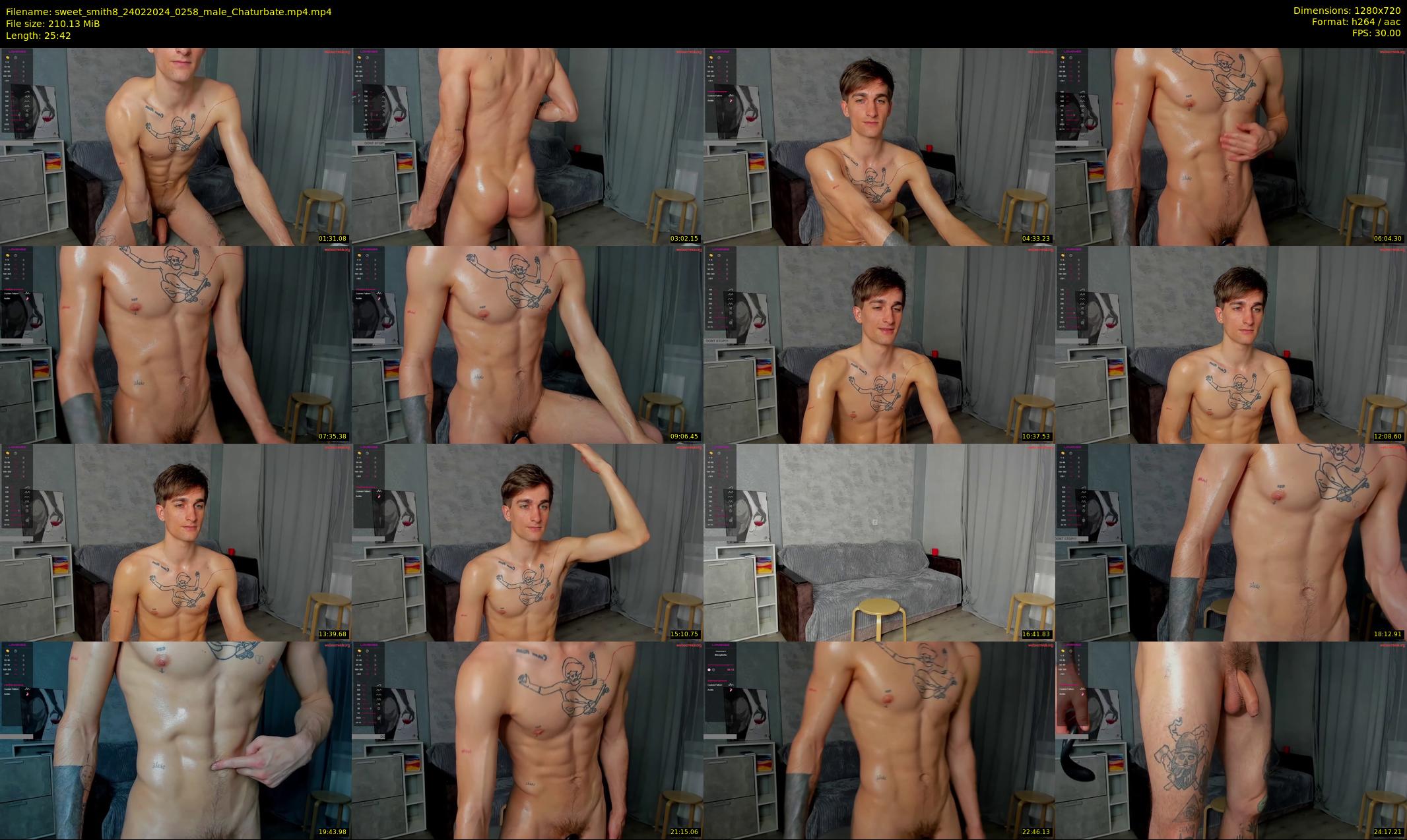 sweet_smith8 — 26 minute Chaturbate male cam show recording, 720p, Feb 24, 2024