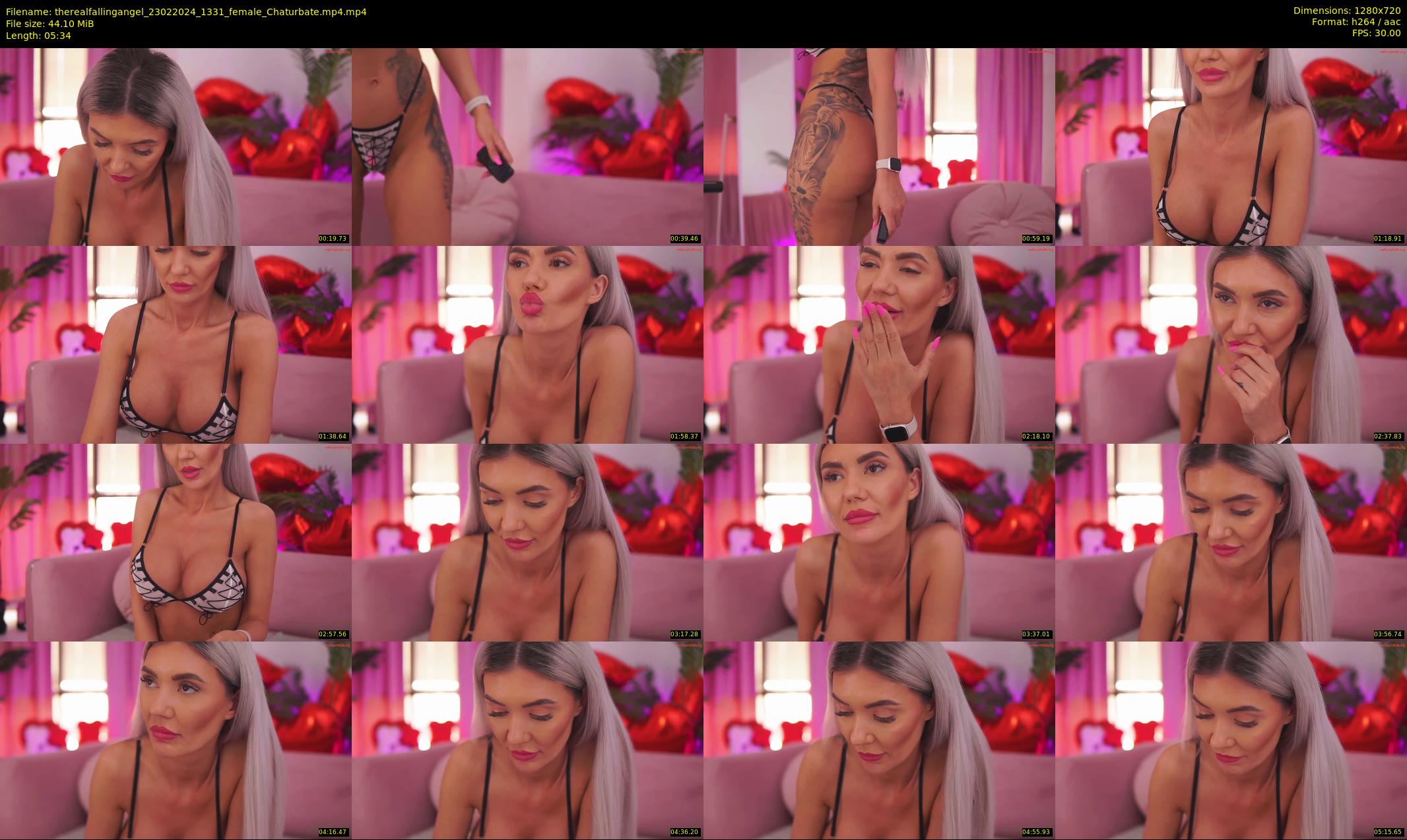 therealfallingangel — 6 minute Chaturbate female cam show recording, 720p, Feb 23, 2024
