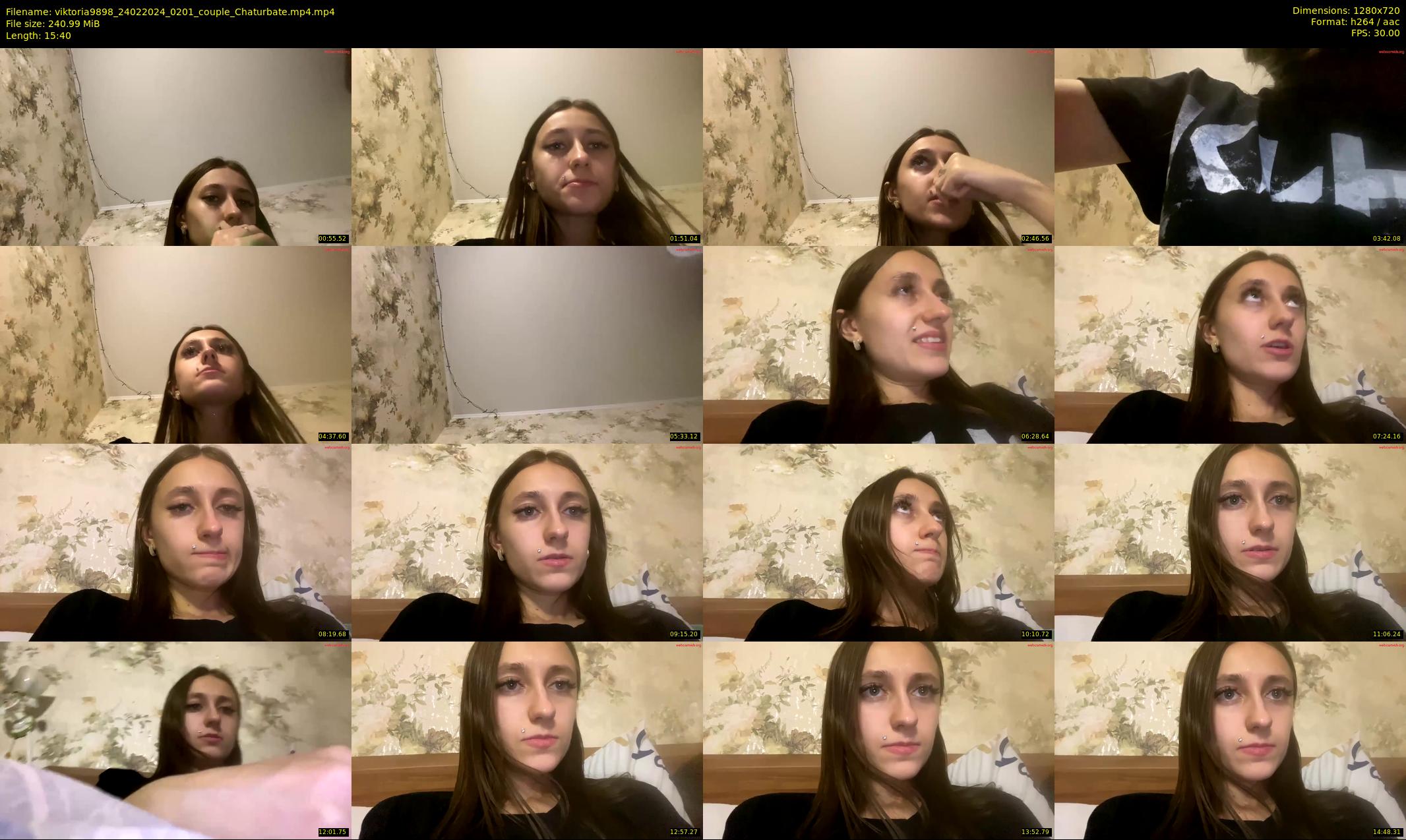viktoria9898 — 16 minute Chaturbate couple cam show recording, 720p, Feb 24, 2024