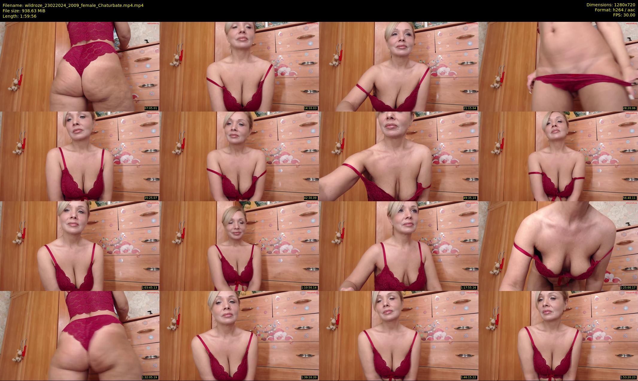 wildroze — 120 minute Chaturbate female cam show recording, 720p, Feb 23, 2024