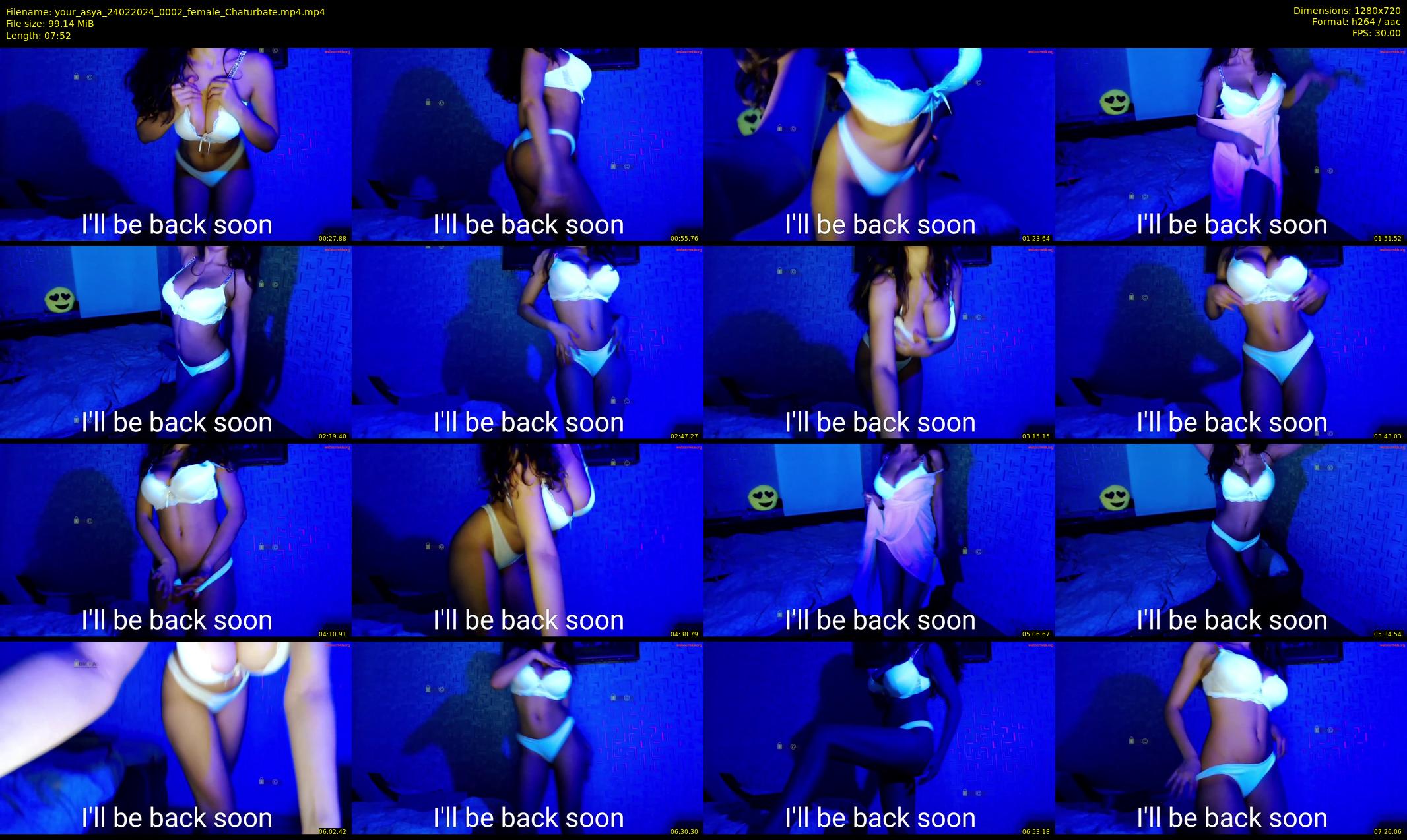 your_asya — 8 minute Chaturbate female cam show recording, 720p, Feb 24, 2024