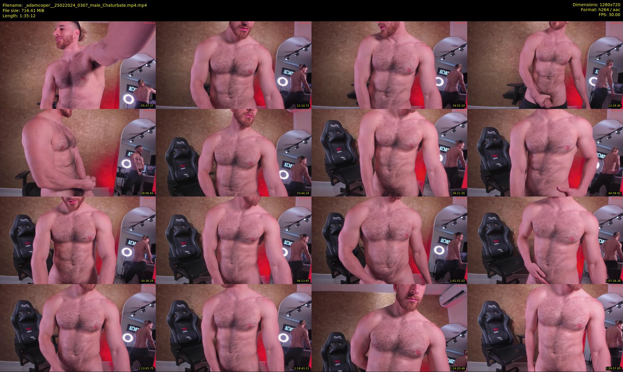 _adamcoper_ — 96 minute Chaturbate male cam show recording, 720p, Feb 25, 2024