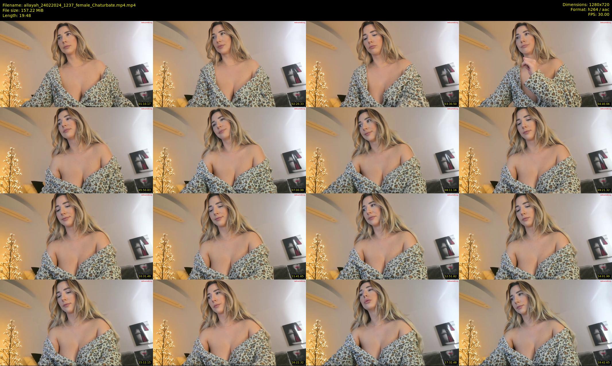 allayah — 20 minute Chaturbate female cam show recording, 720p, Feb 24, 2024
