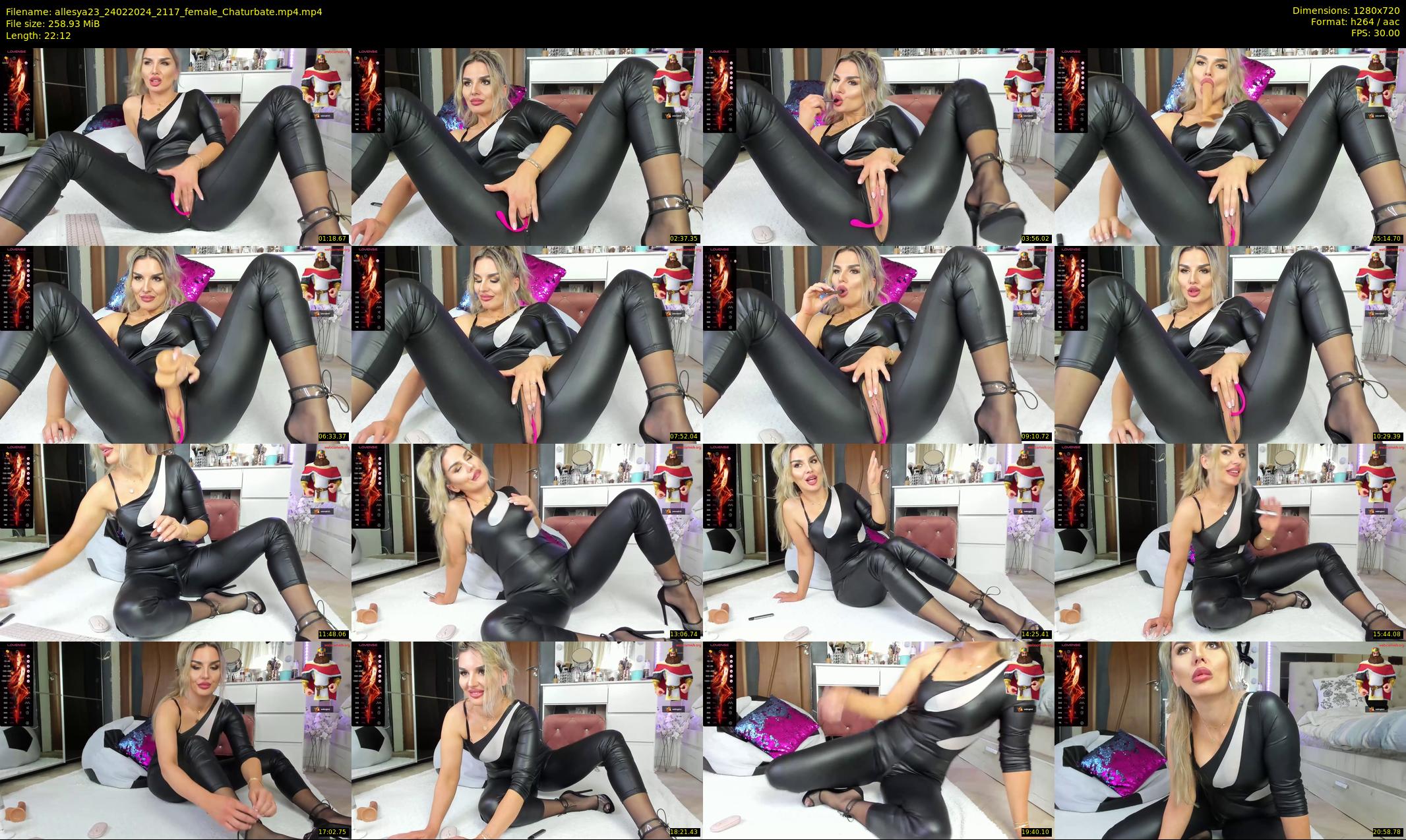 allesya23 — 23 minute Chaturbate female cam show recording, 720p, Feb 24, 2024