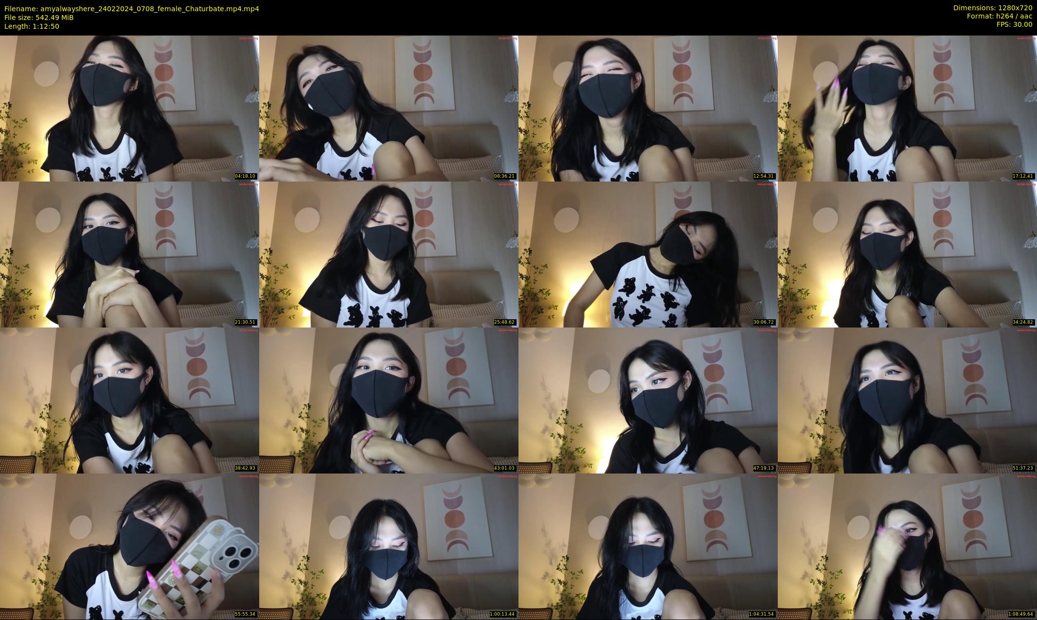 amyalwayshere — 73 minute Chaturbate female cam show recording, 720p, Feb 24, 2024